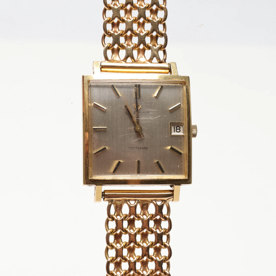 ARMBANDSUR, guld, 18k, total vikt ca 69,2 gram, Certina.