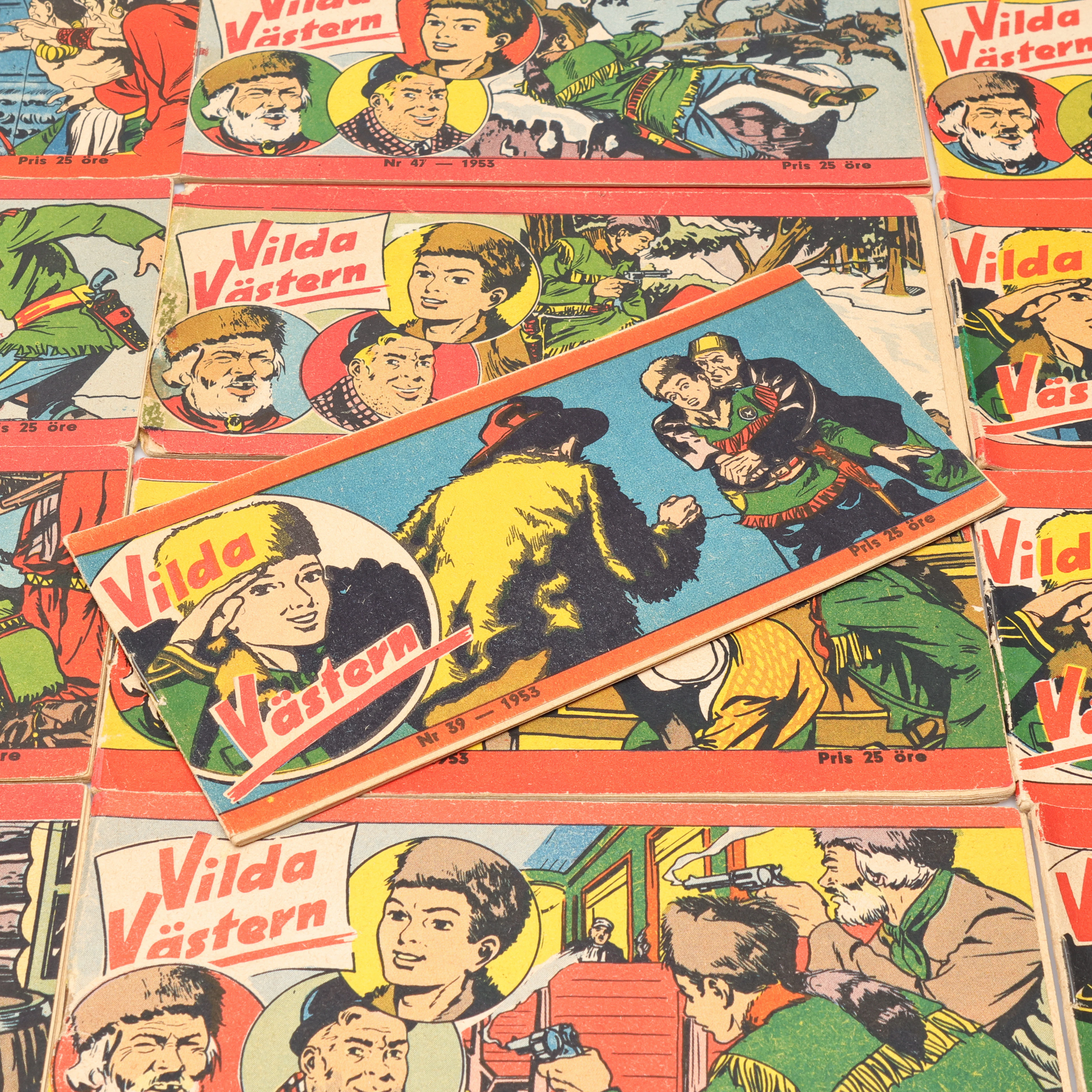 SERIETIDNINGAR, "Vilda västern", nr 27-52, 1953.