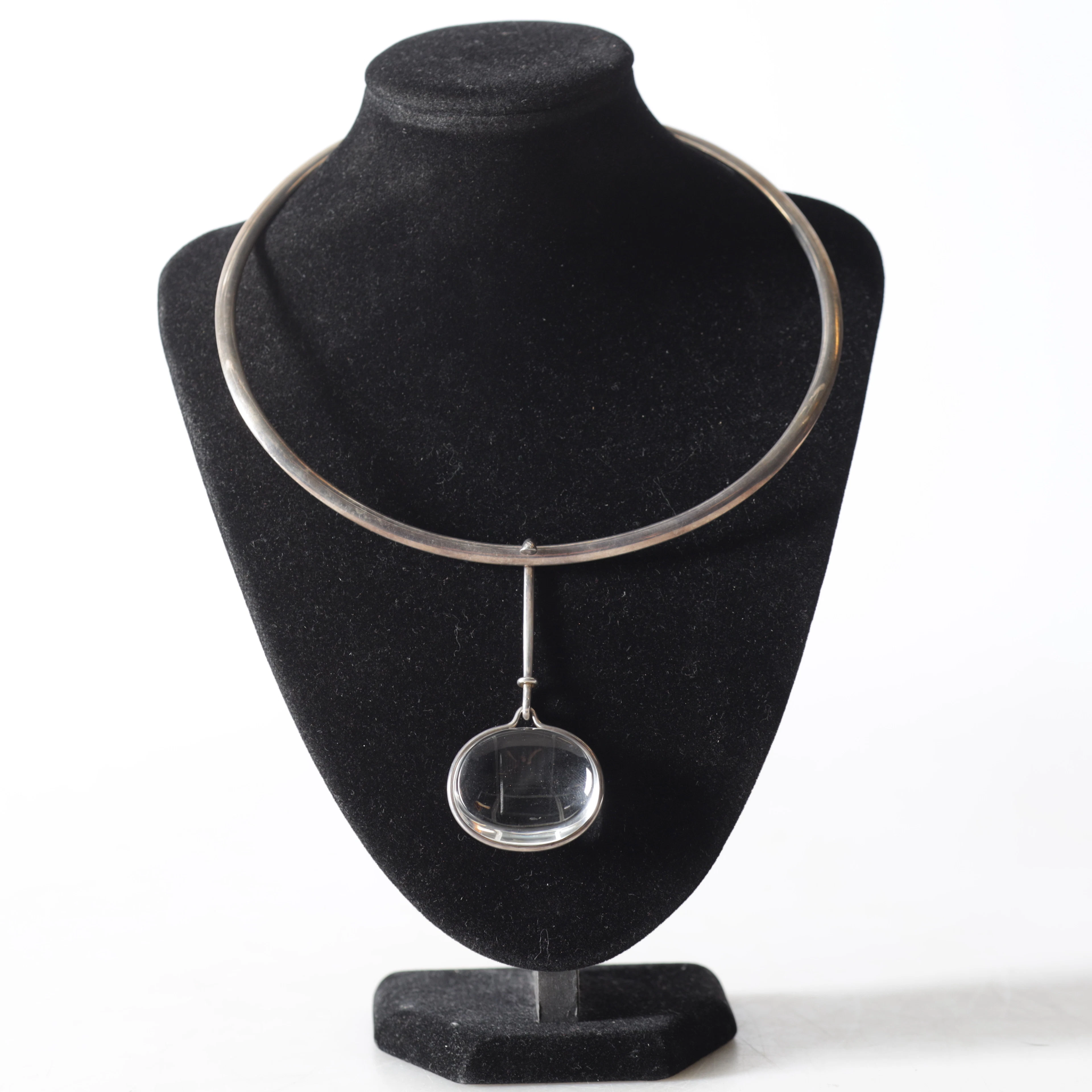 VIVIANNA TORUN BÜLOW-HÜBE. Collier, sterlingsilver med bergkristall