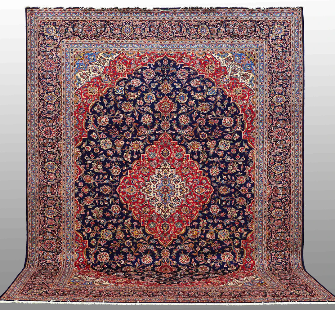 ORIENTMATTA. Keshan, 403 x 308 cm.
