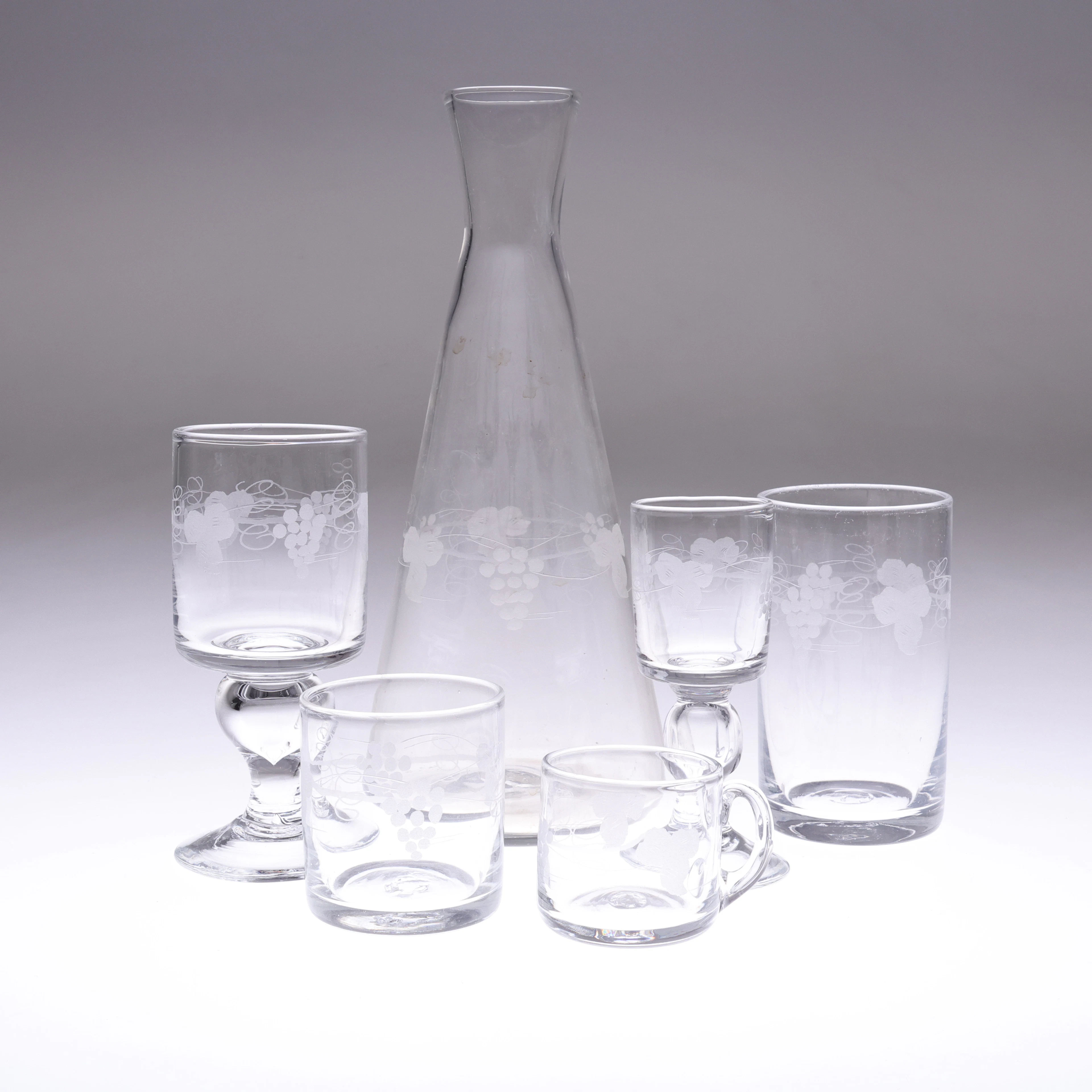 GLASSERVIS, "Swedish old", 1900-talets andra hälft.