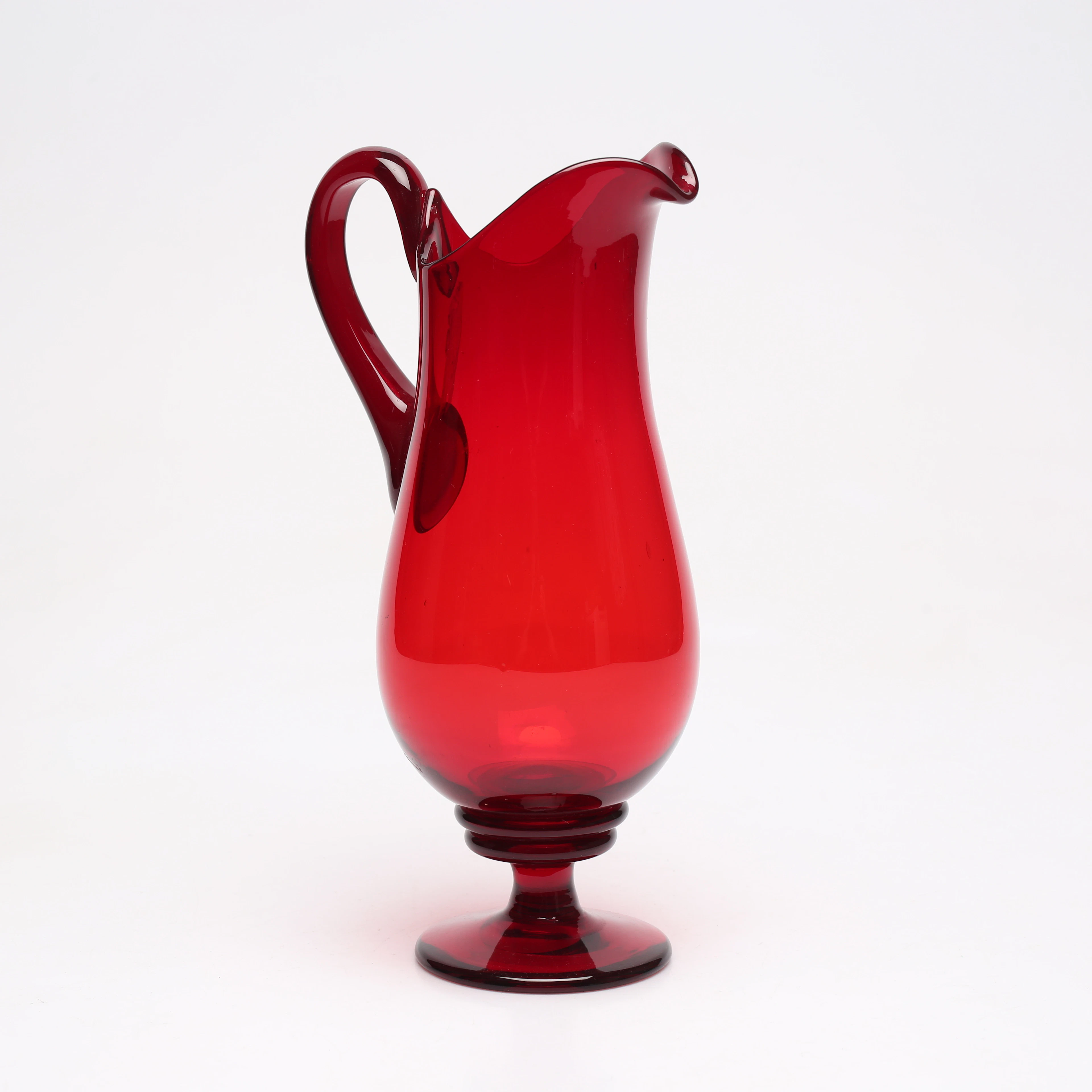 BJÖRN TRÄGÅRDH. kanna, glas, Reijmyre.