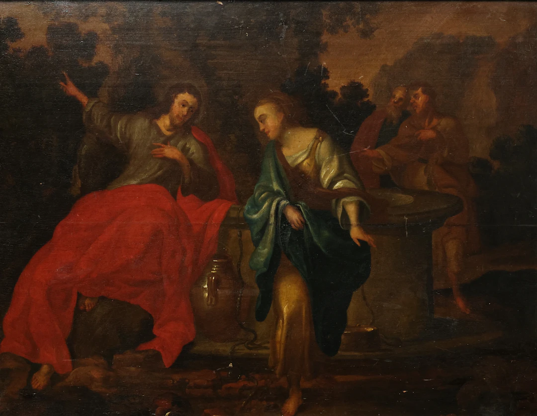 OKÄND KONSTNÄR. olja på pannå, troligen Italien, 1700-tal.