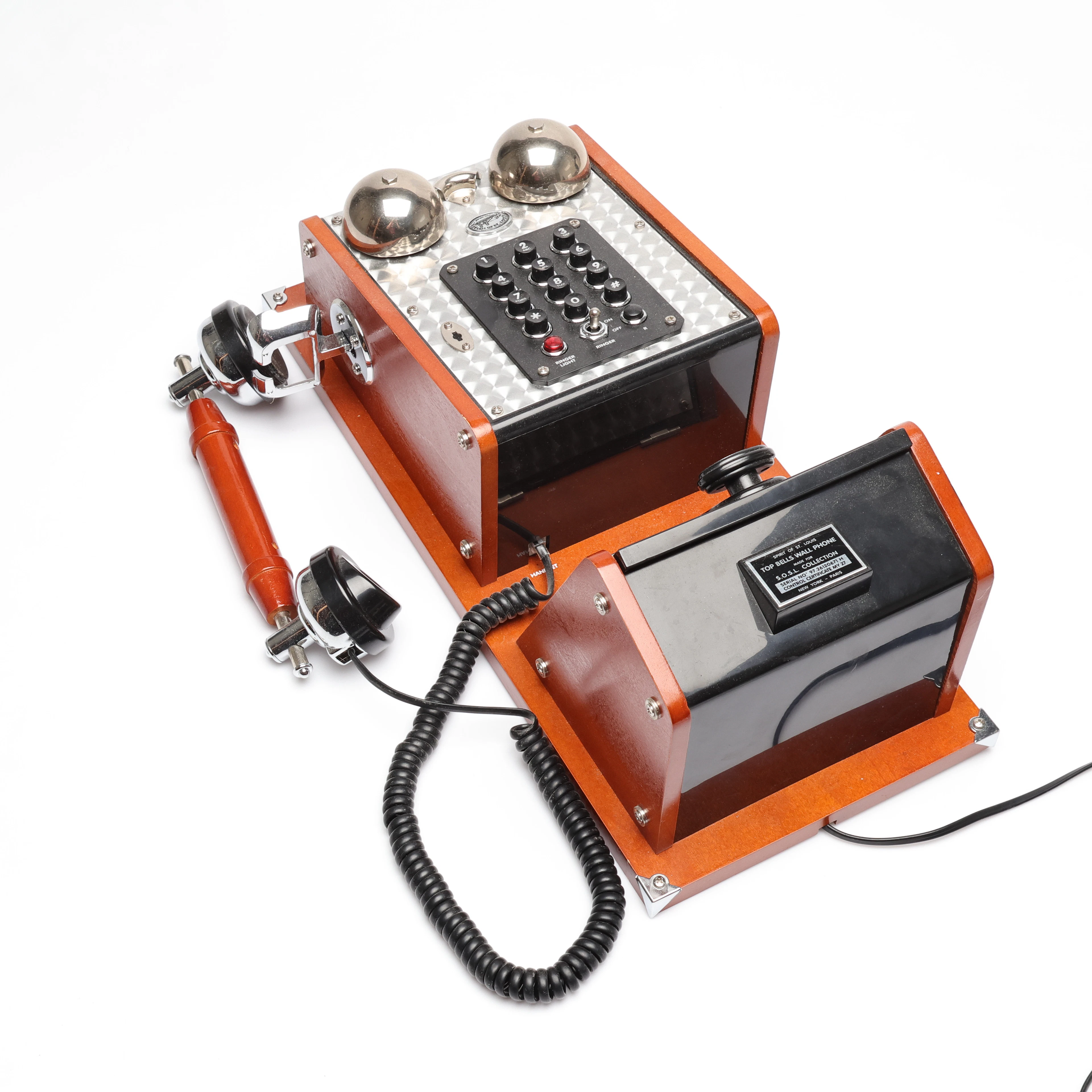VÄGGTELEFON, Spirit of st Louis, modern tillverkning.