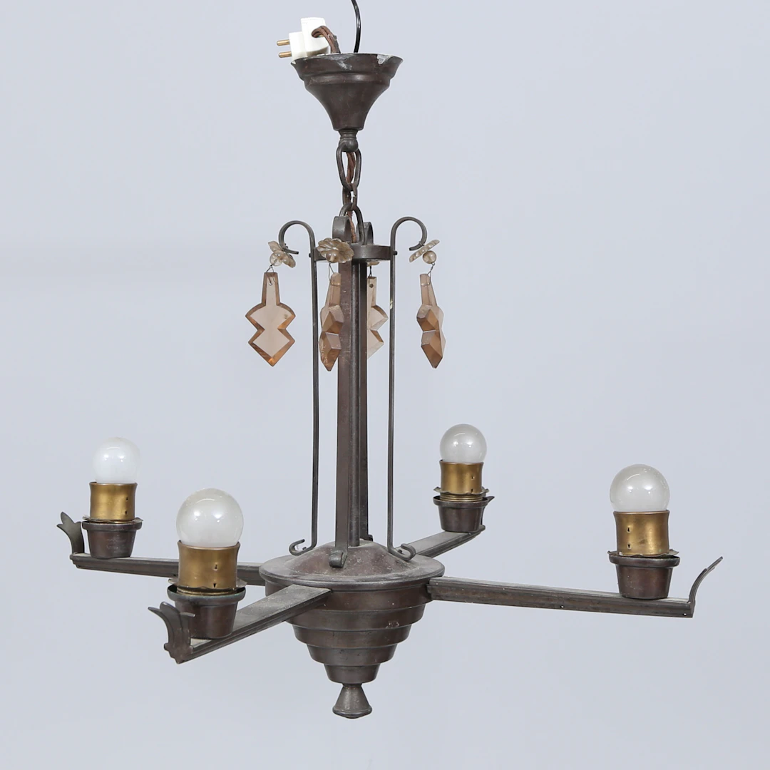 TAKLAMPA, art deco, 1900-tal.