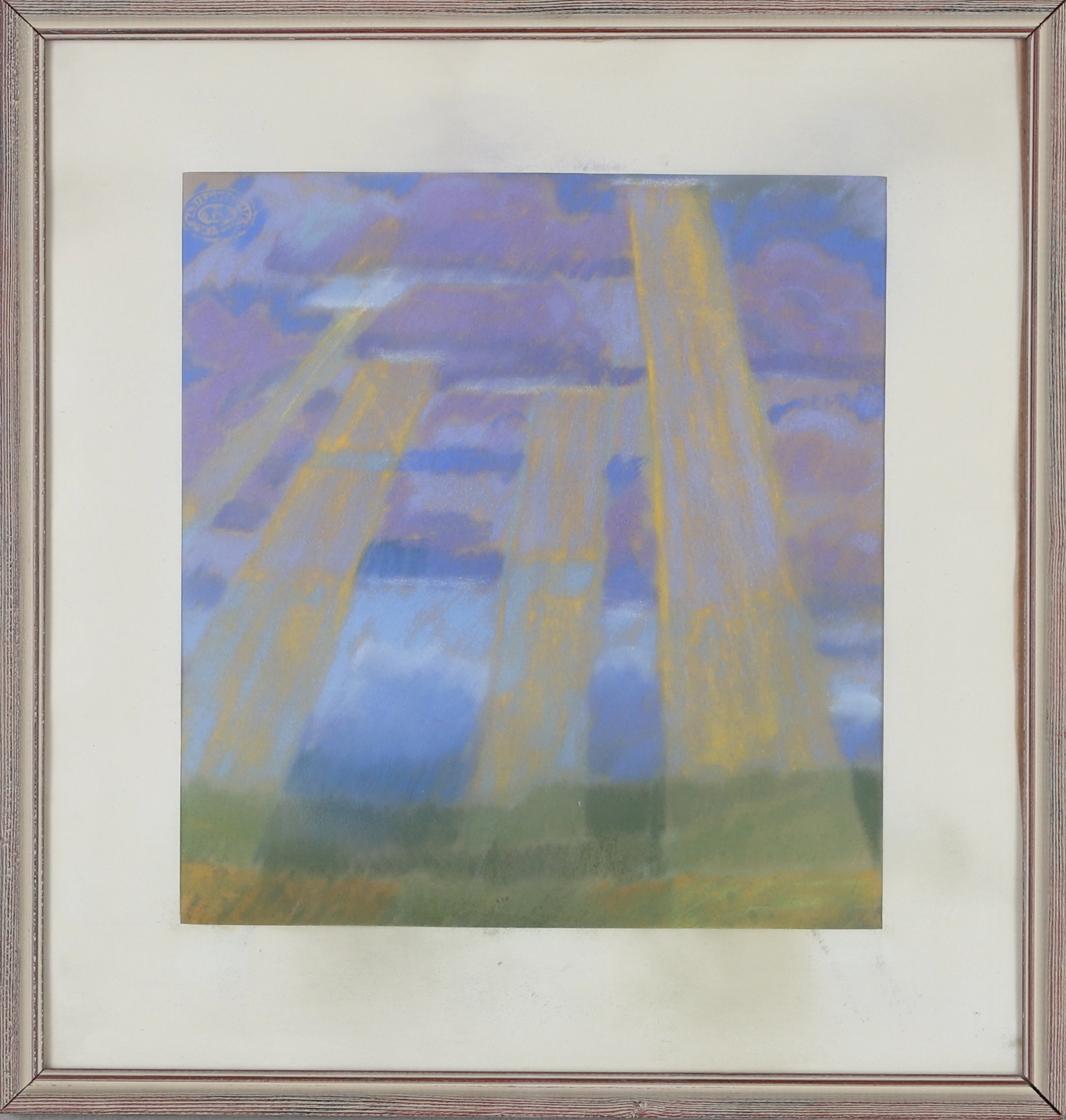 HARRY BOOSTRÖM. pastell, osignerad.