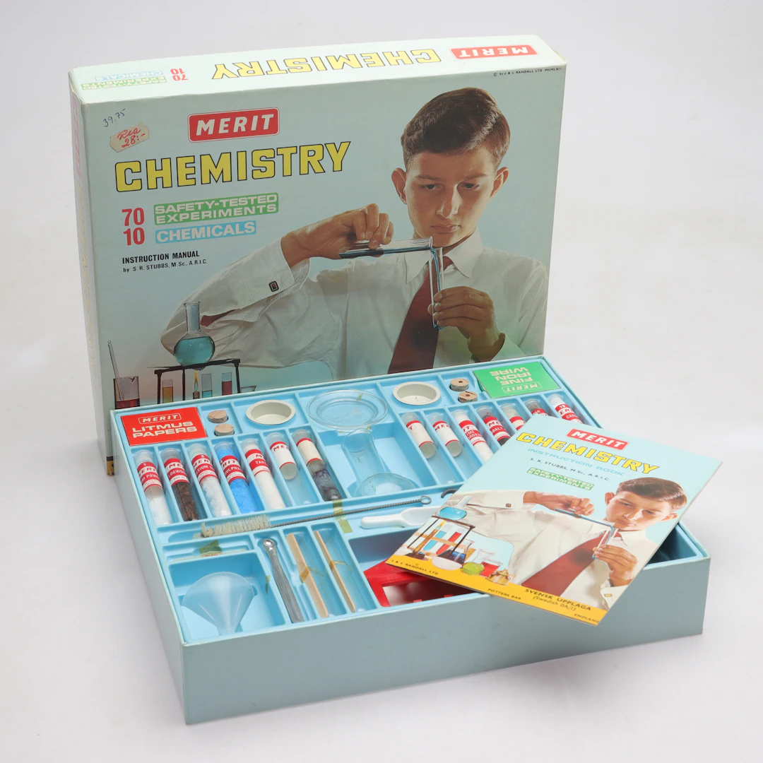 LABB KEMI KIT, Leksak, Merit, J. & L. Randall Ltd. England, 1960/70-tal.
