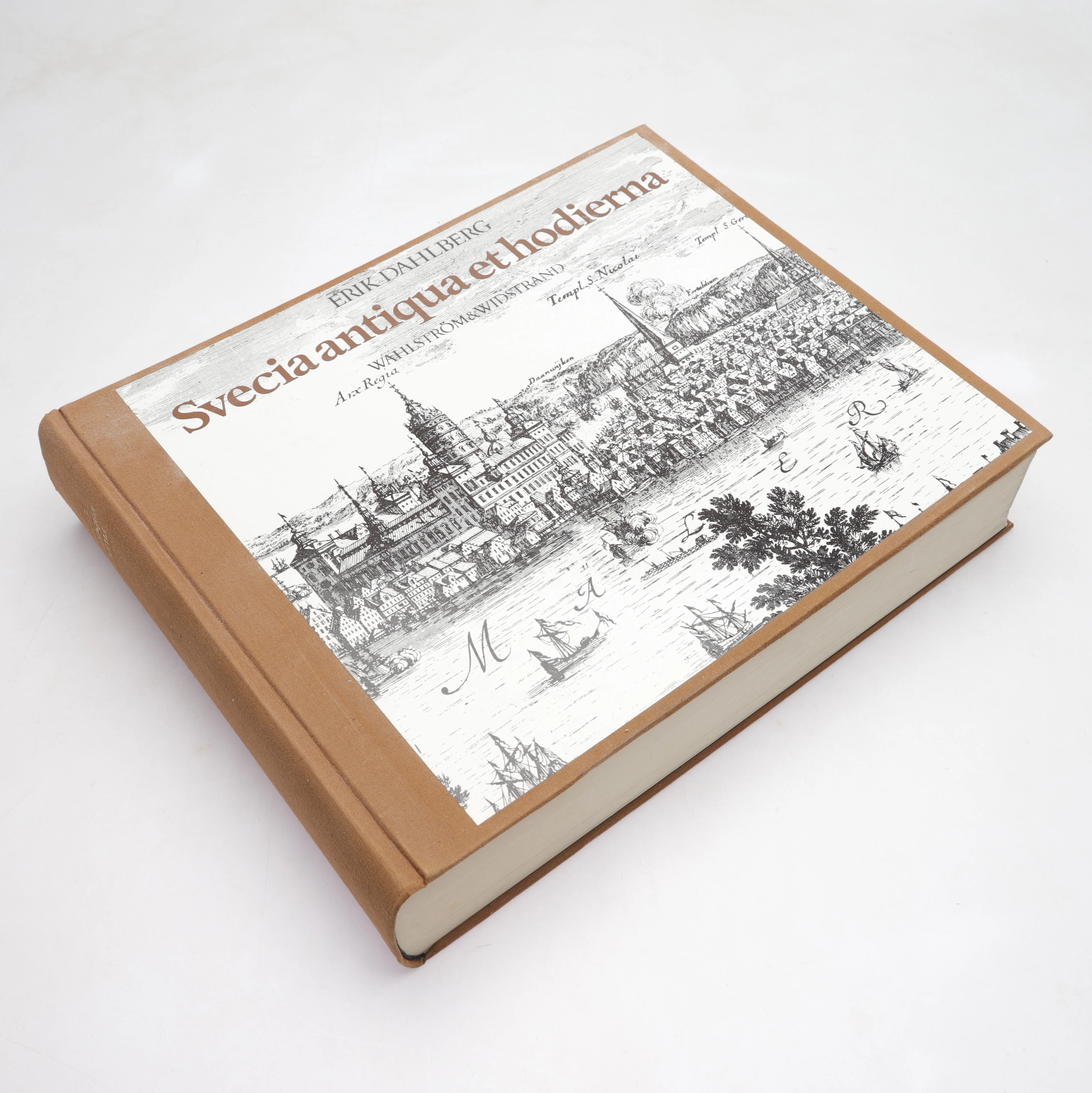 ERIK DAHLBERG, bok, "Suecia antiqua et hodierna", Wahlström & Widstrand