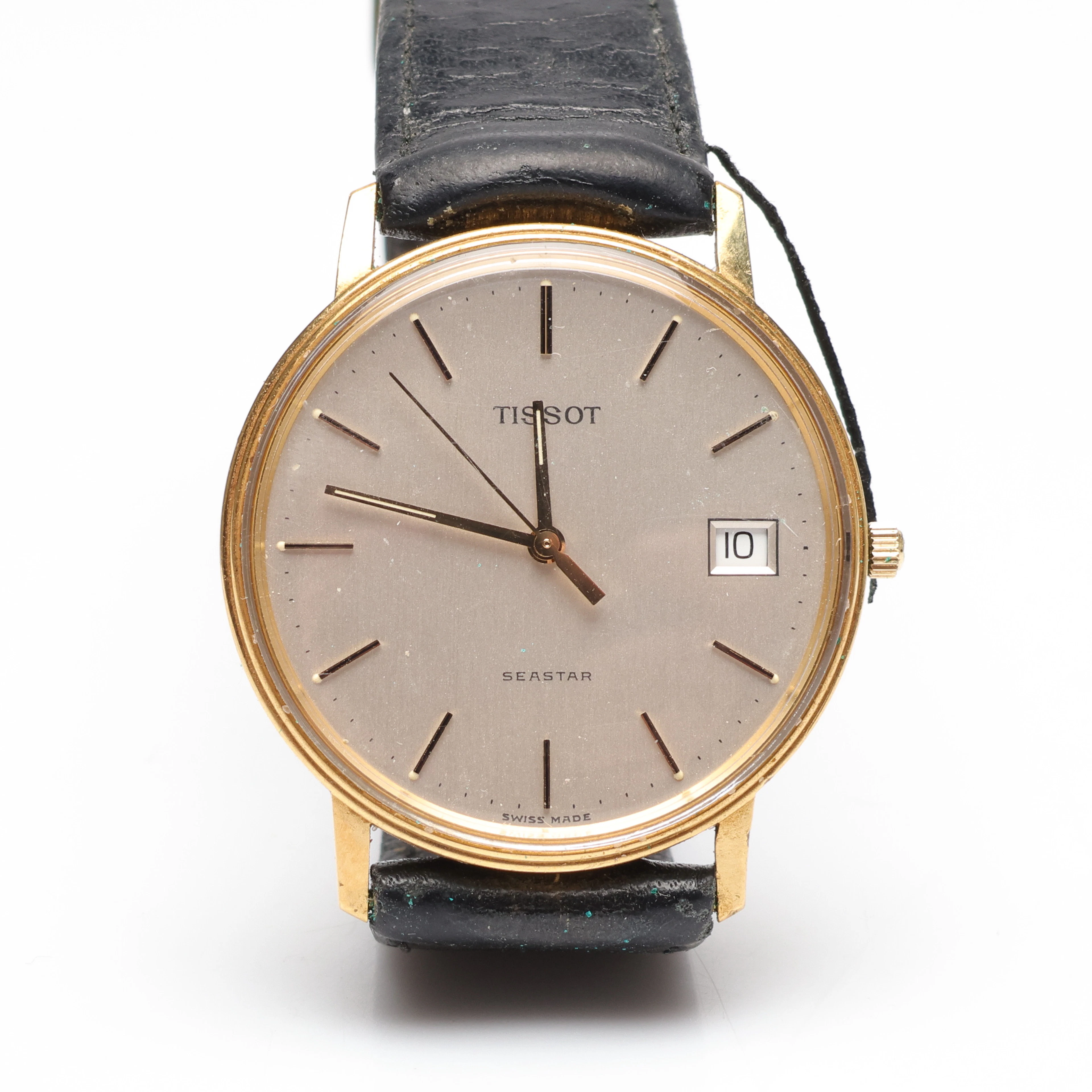 HERRARMBANDSUR, guld, Tissot Seastar.