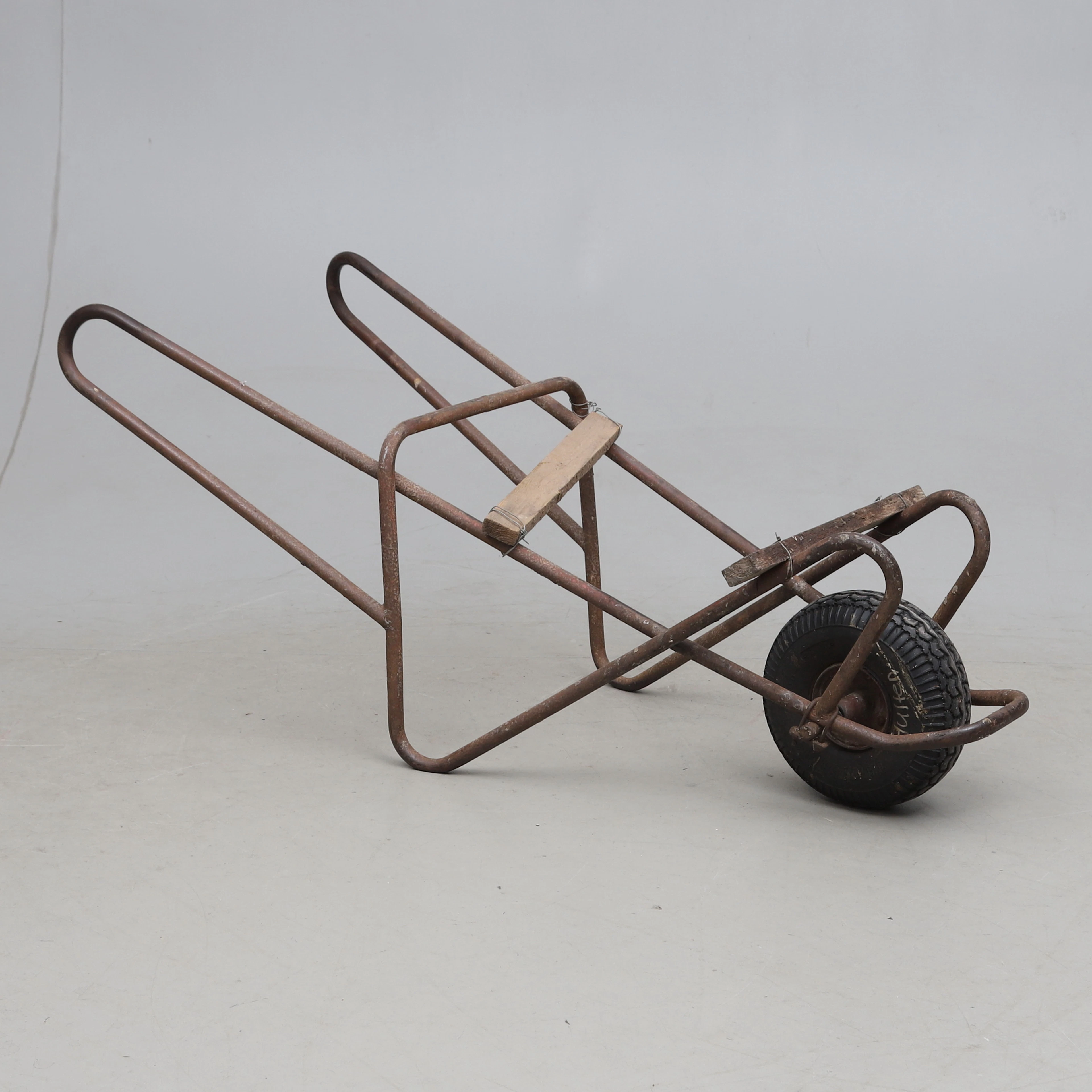 SÄCK/RÄVKÄRRA, metall/trä, 1900-talets mitt.