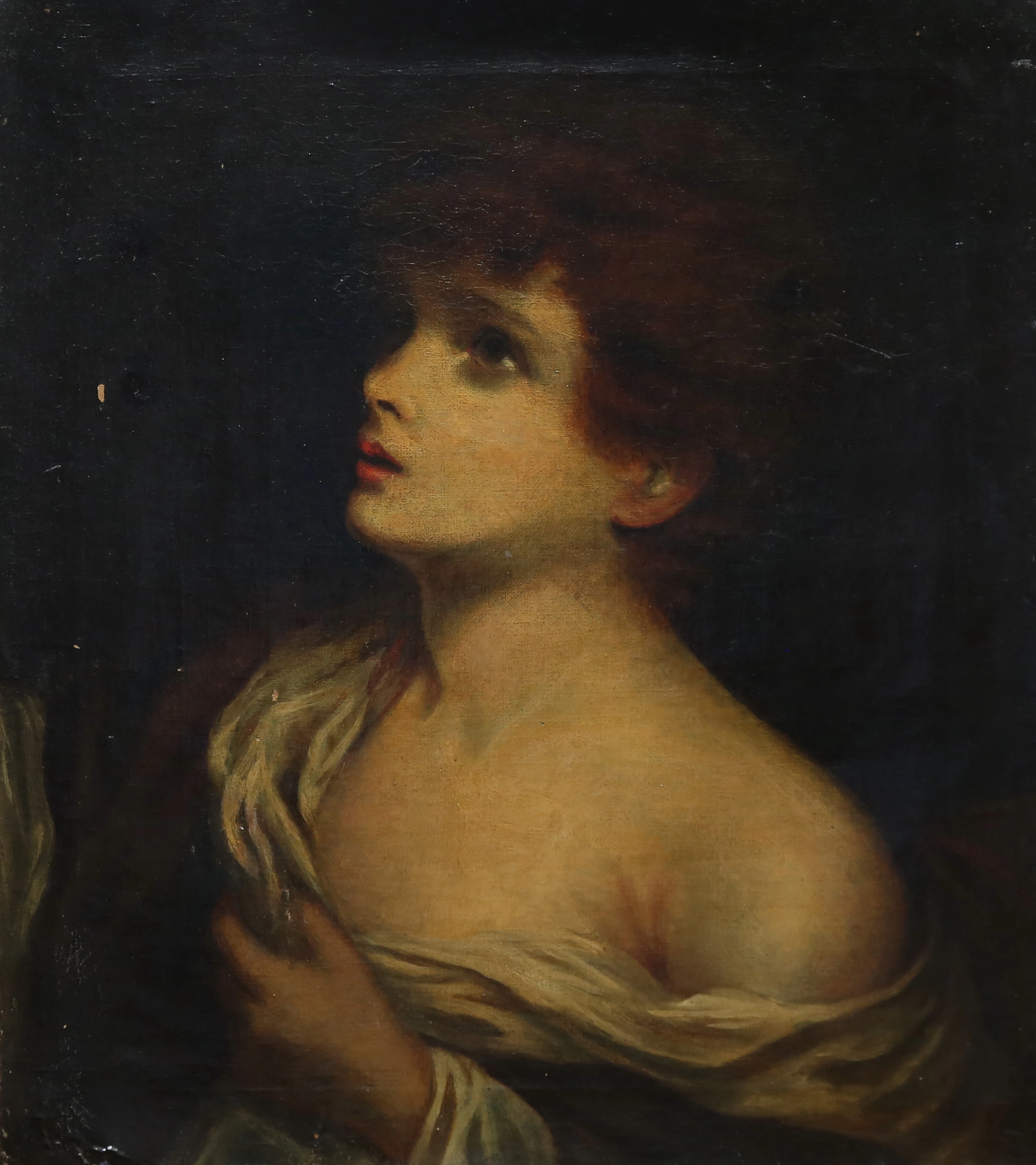 SALVATOR ROSA. Efter. olja på duk, osignerad.
