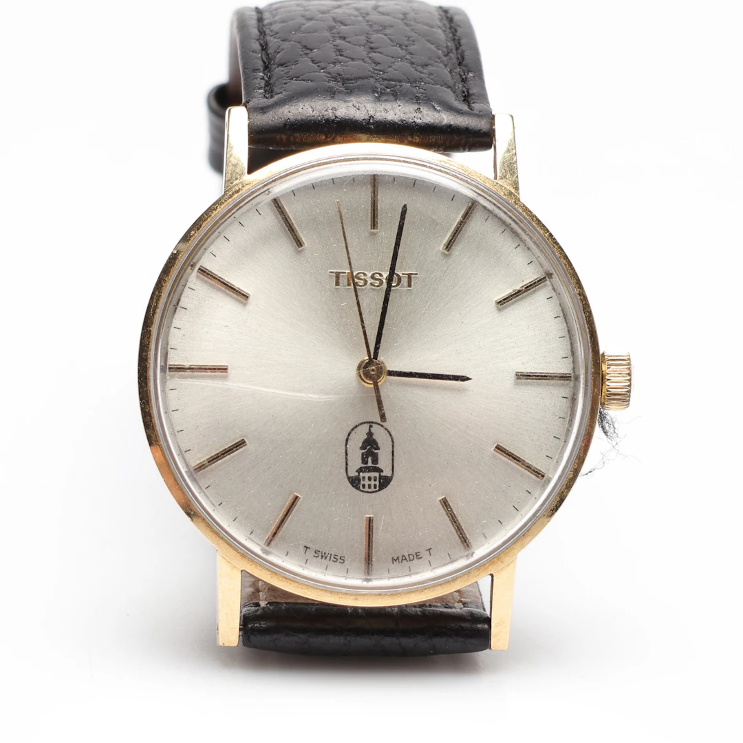 TISSOT, Armbandsur, mekanisk, 14K, Guld.