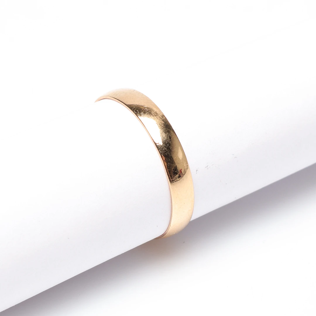 RING, guld, 18, ca 2 gram.