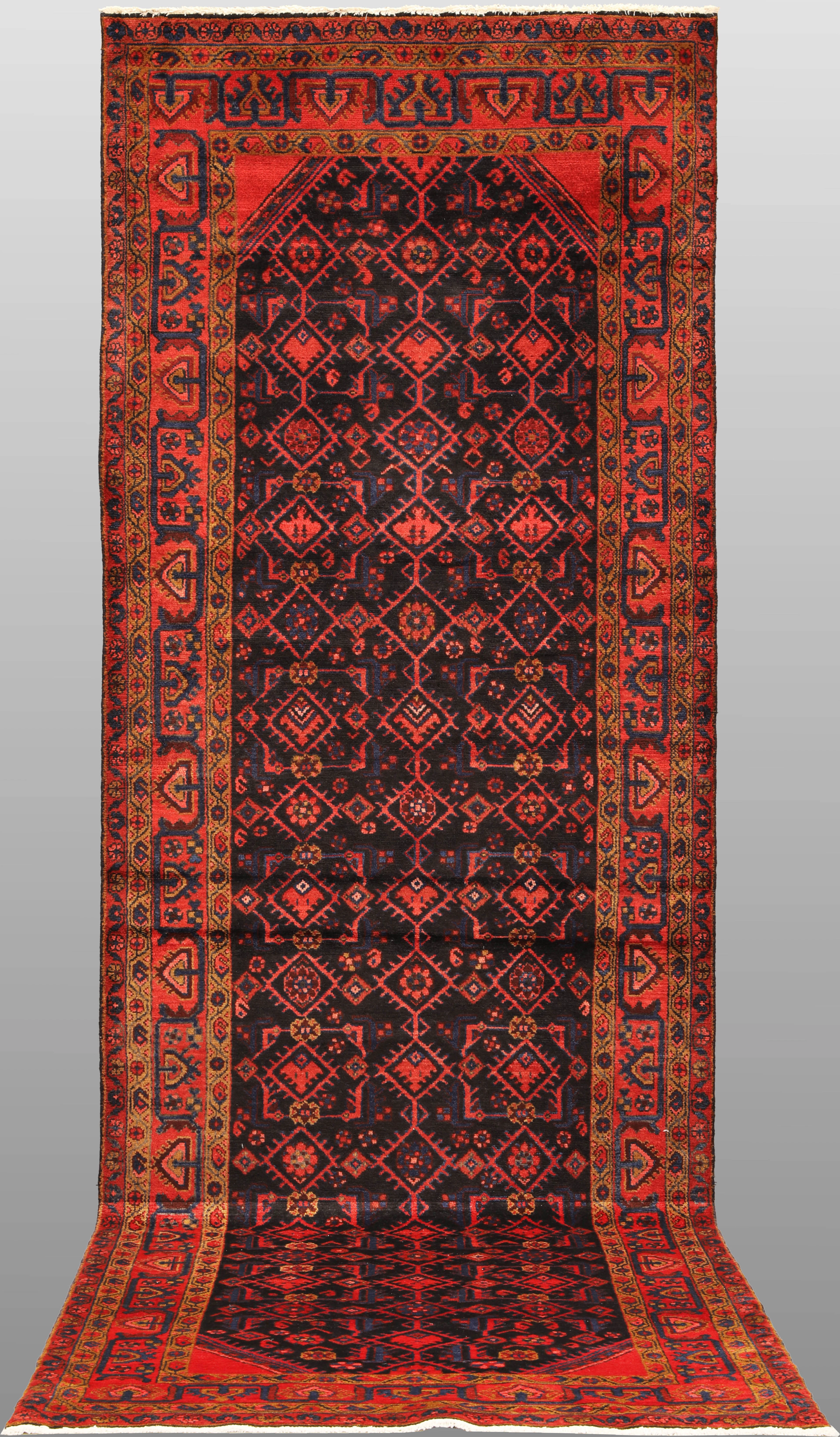 ORIENTMATTA. Hamadan gallerimodell, 400 x 120 cm.