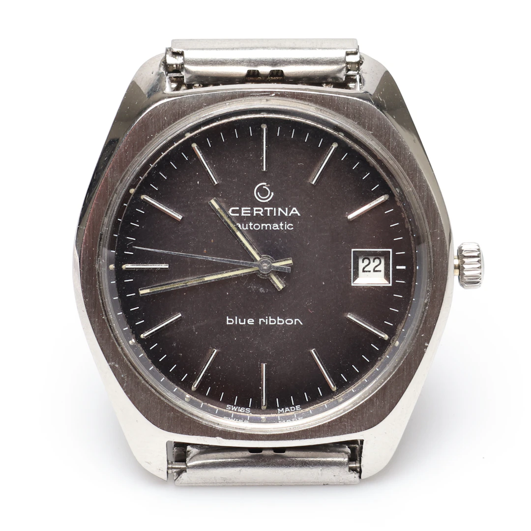 ARMBANDSUR, Blue Ribbon, automatisk, Volvo jubiléum, ca 35mm, Certina.
