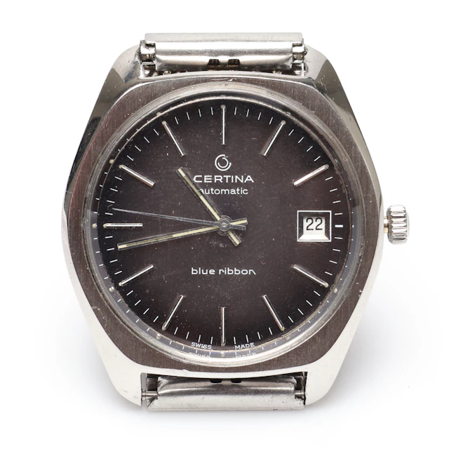 ARMBANDSUR, Blue Ribbon, automatisk, Volvo jubiléum, ca 35mm, Certina.