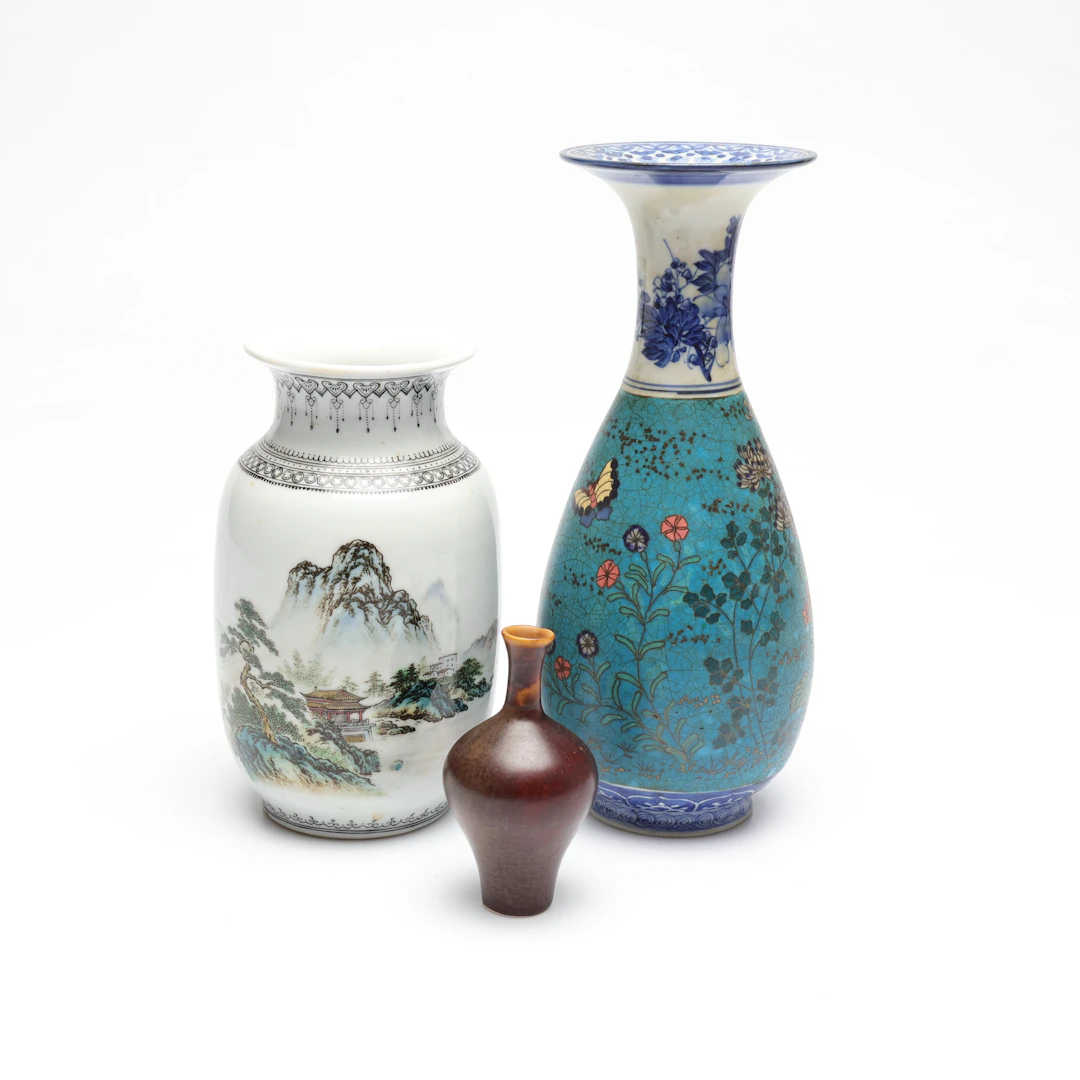 PARTI, 3 delar, keramik, bl.a. Kina.