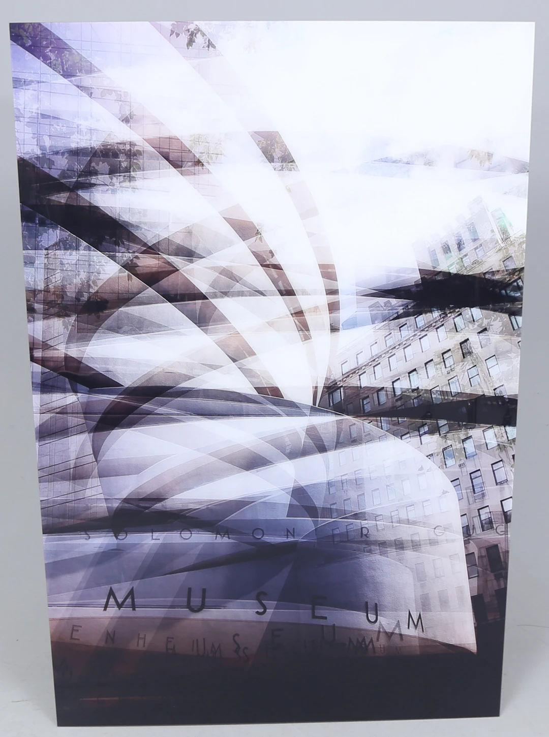 LAURENT DEQUICK. "Guggenheim", Fotografi på perspex. Yellowkorner.