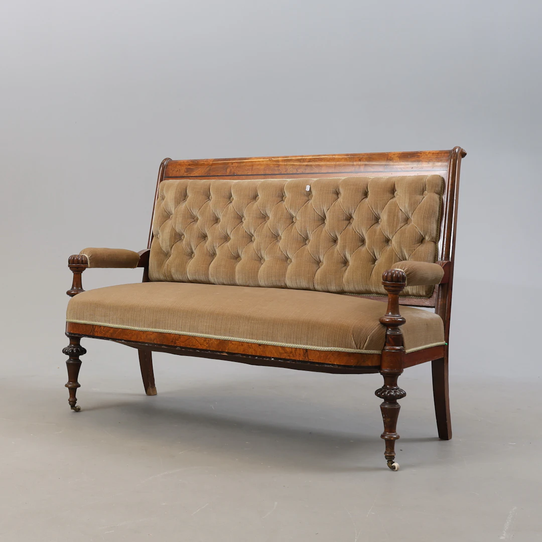 SALONGSSOFFA, biedermeier, 1800-/1900-tal.