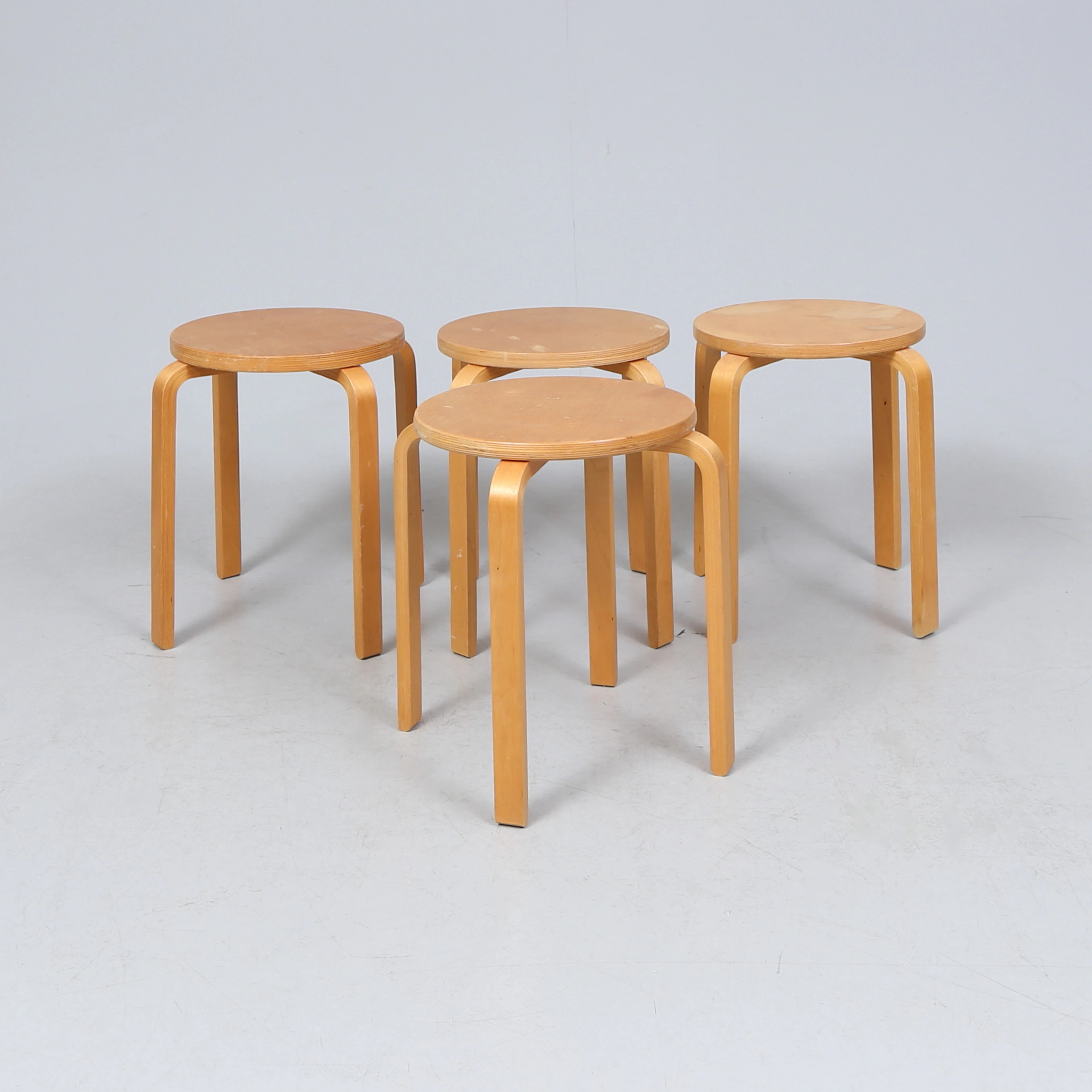 PALLAR, 4st, björkfaner, "Frosta", IKEA.