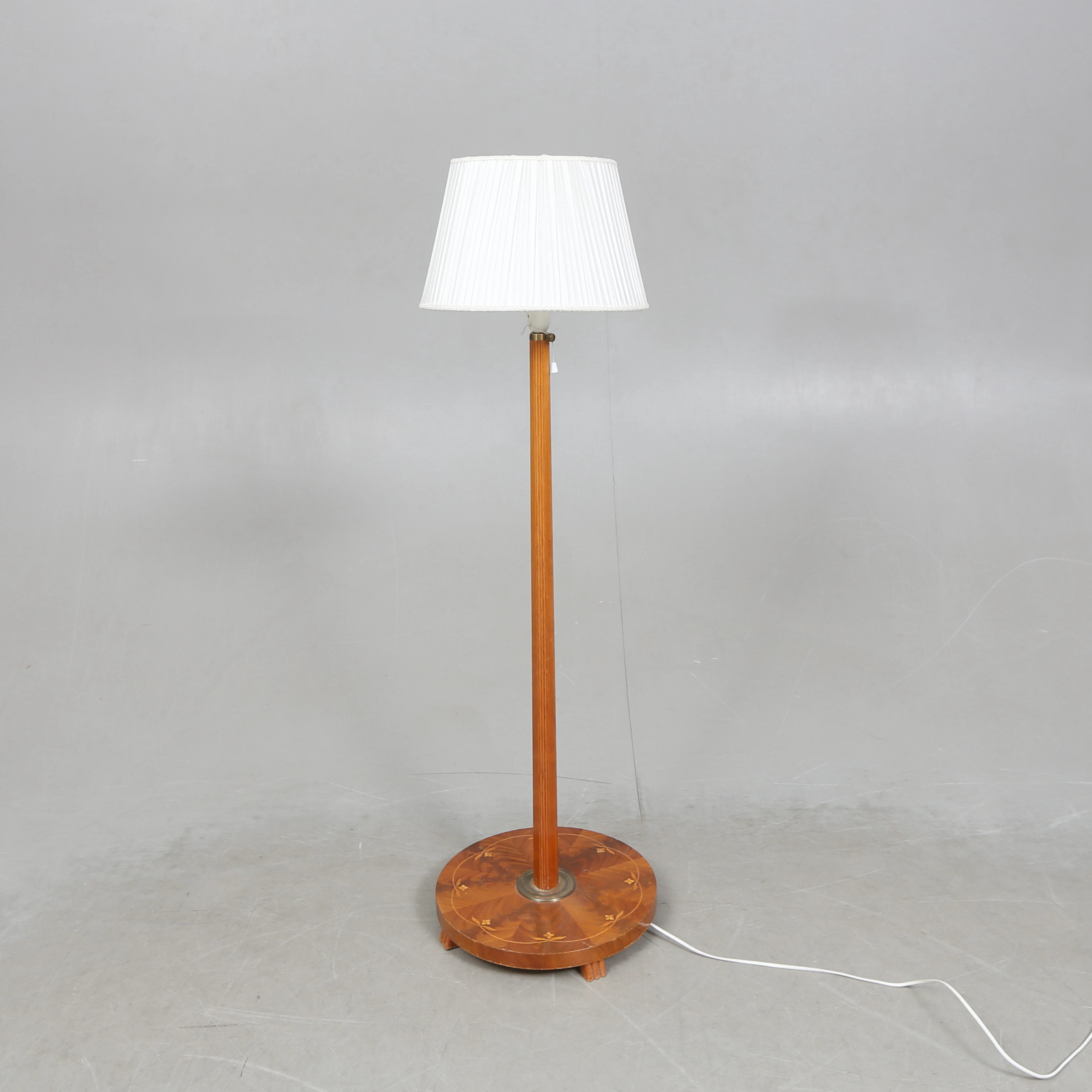 GOLVLAMPA, alm, Art Deco, 1930/40-tal.