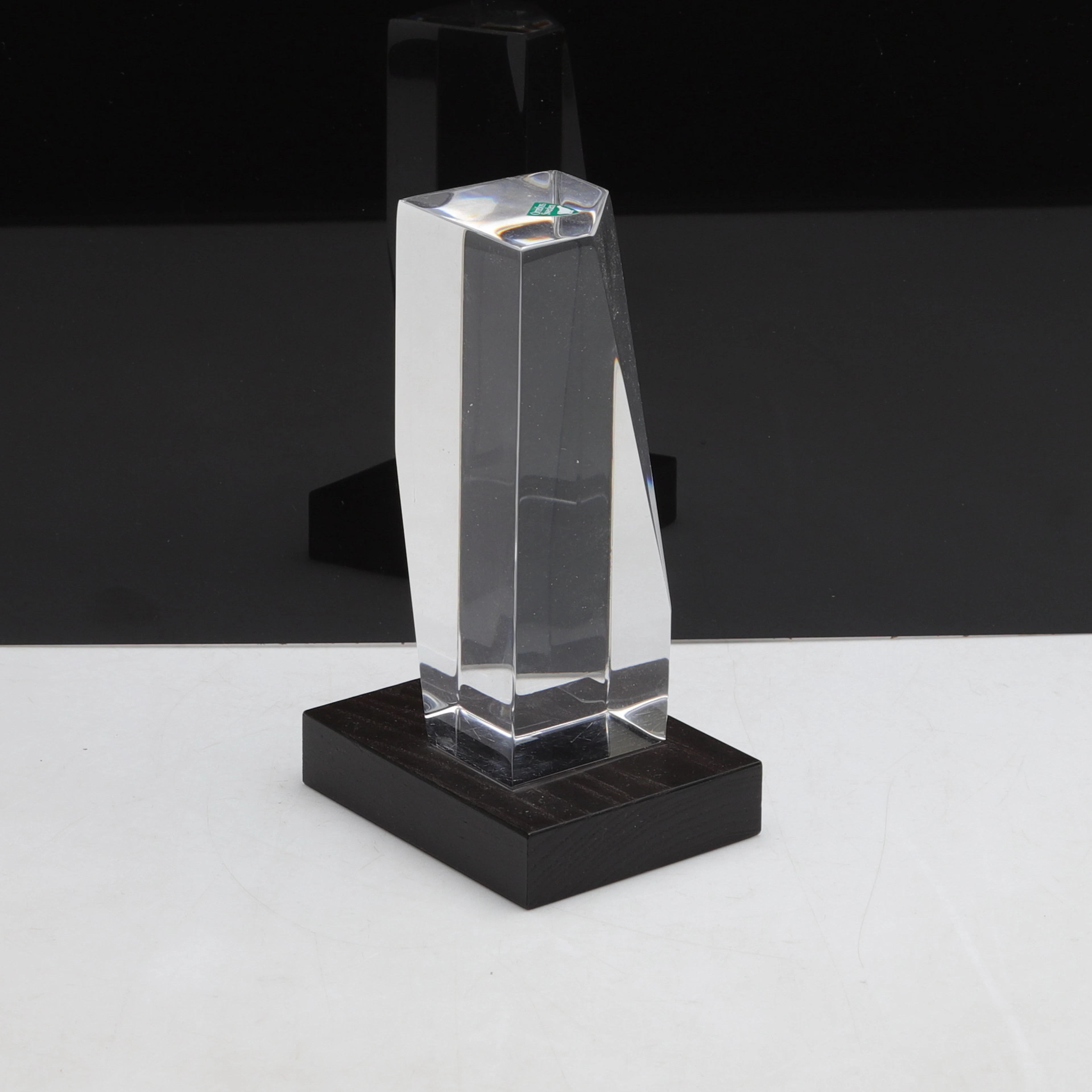 SKULPTUR, glas, Orrefors, troligen Jan Johansson.