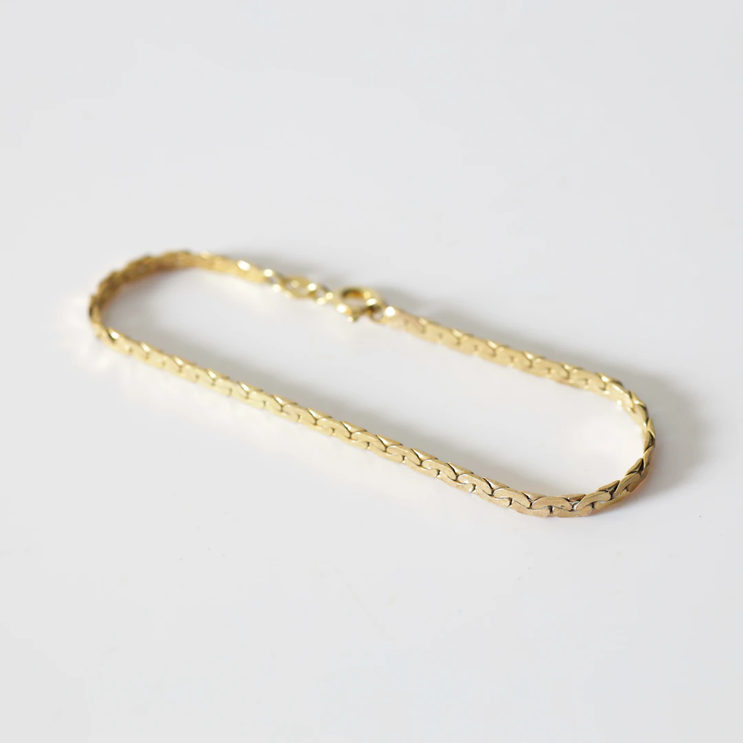 ARMBAND, förgyllt sterlingsilver. Totalvikt ca 4,5 gram.