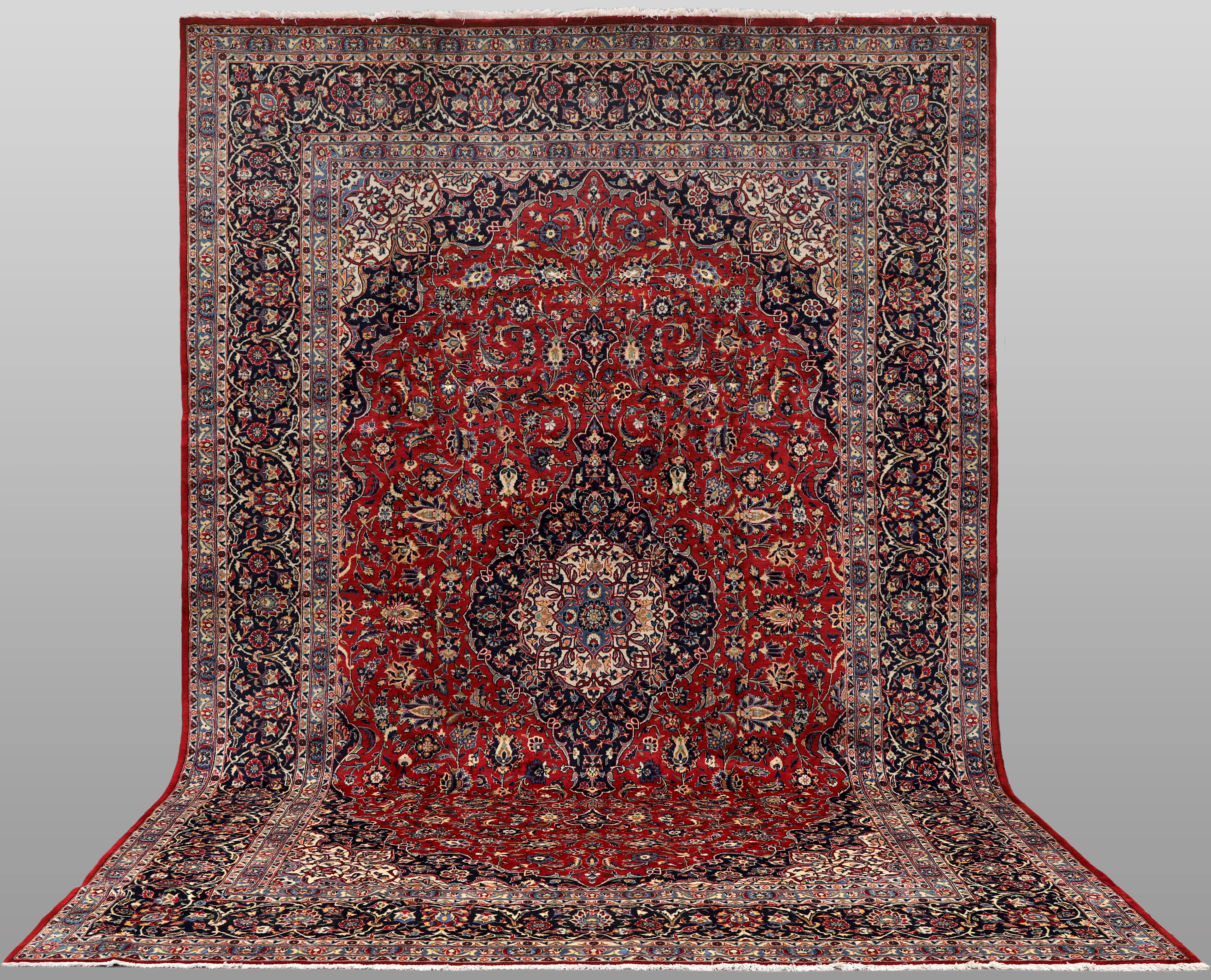 ORIENTMATTA. Keshan, 423 x 278 cm.