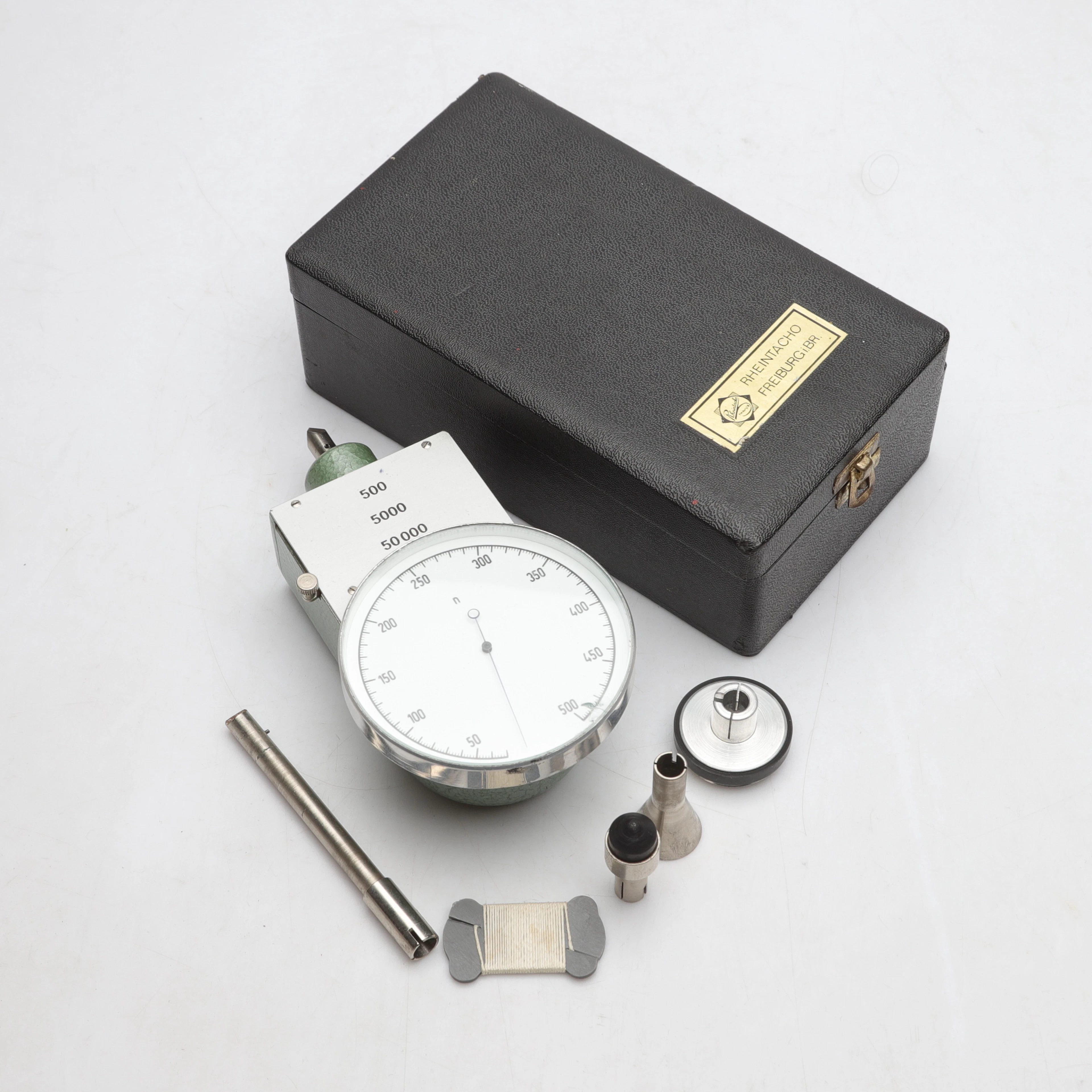 TACHOMETER/ VARVMÄTARE, metall, Ht 64/50, Rheintacho, 1900-talets andra hälft.
