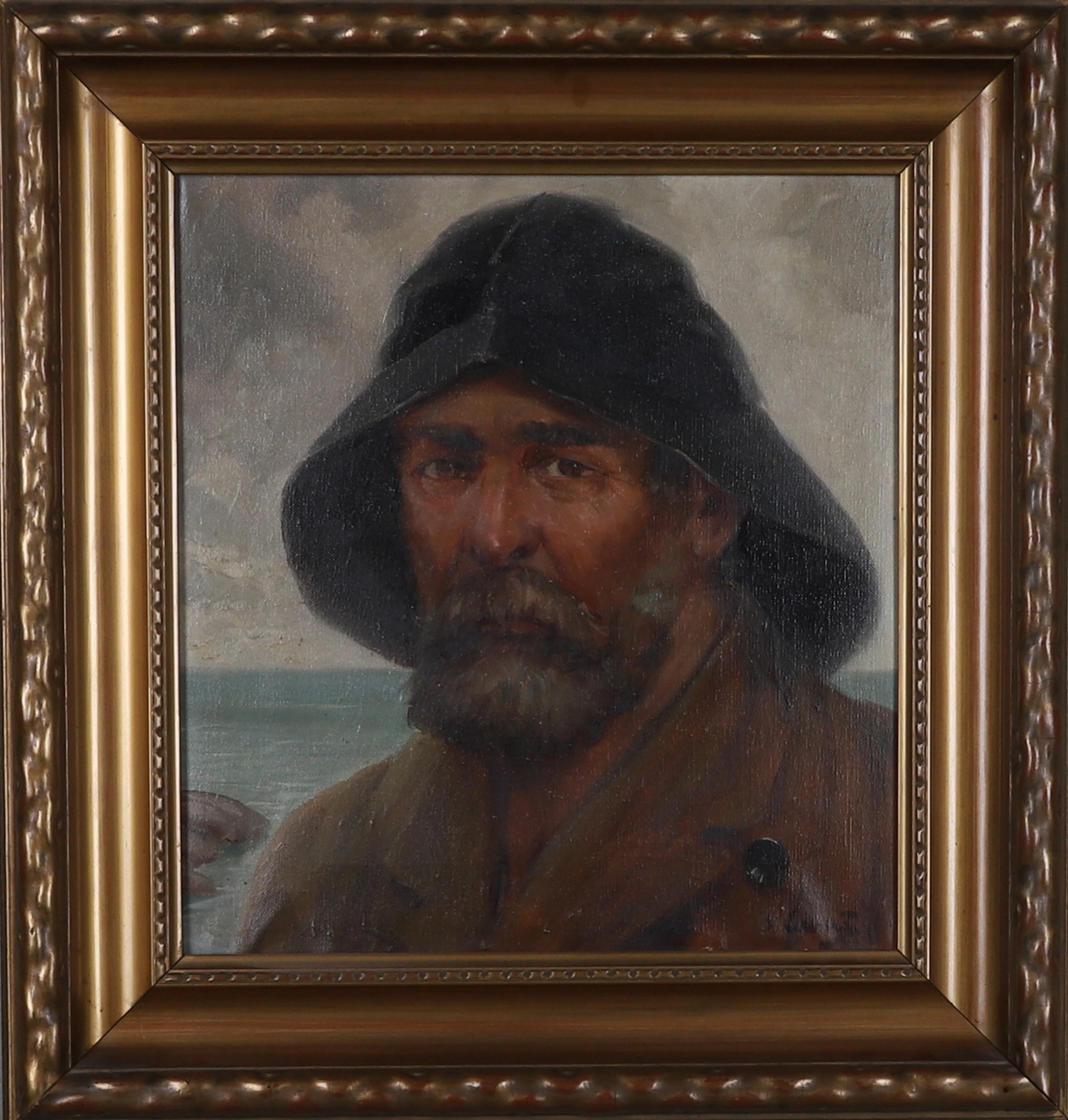 S. EWERT. olja på duk, signerad.