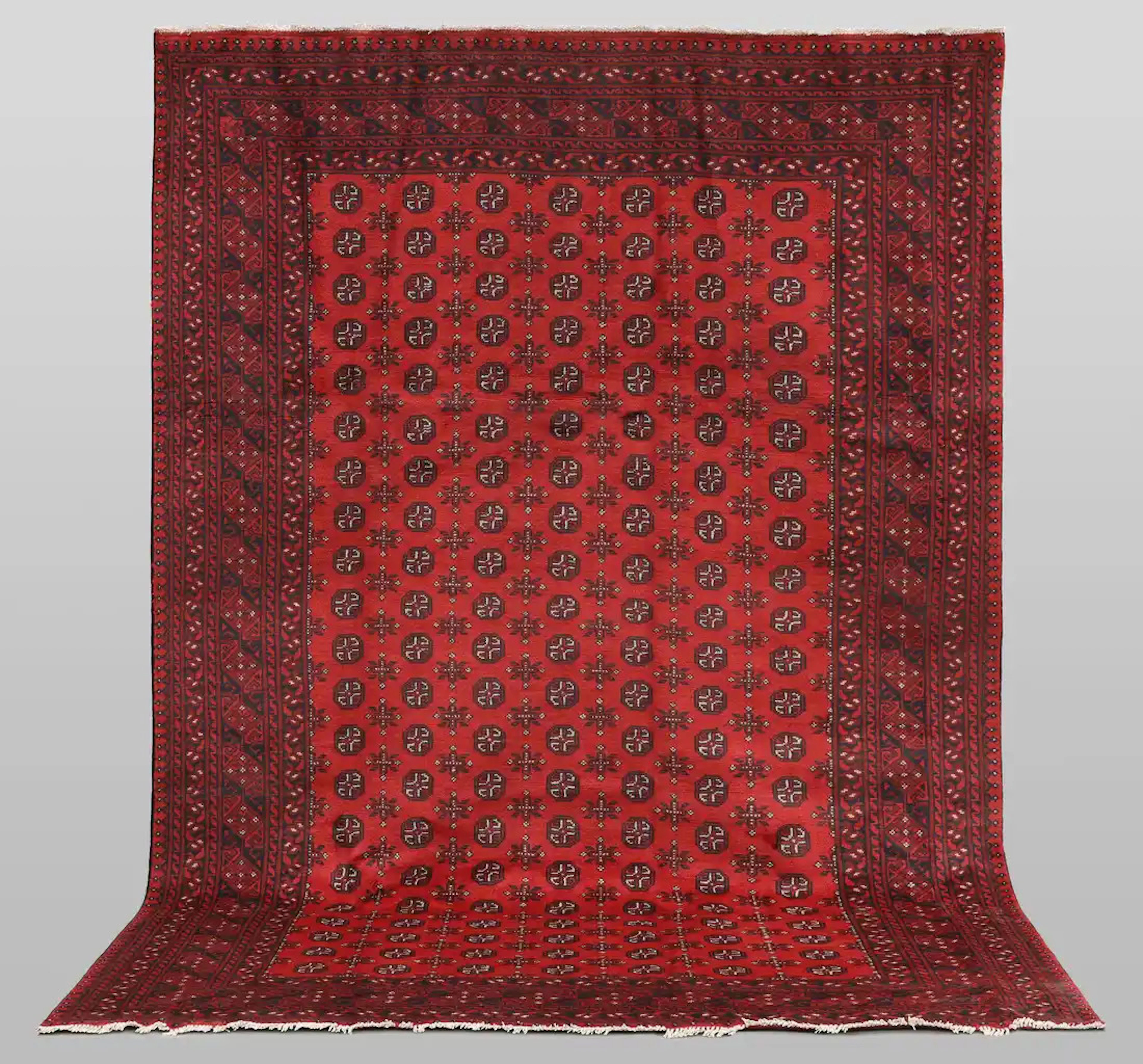 ORIENTMATTA. Afghan, 293 x 198 cm.