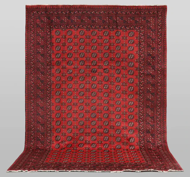 ORIENTMATTA. Afghan, 293 x 198 cm.