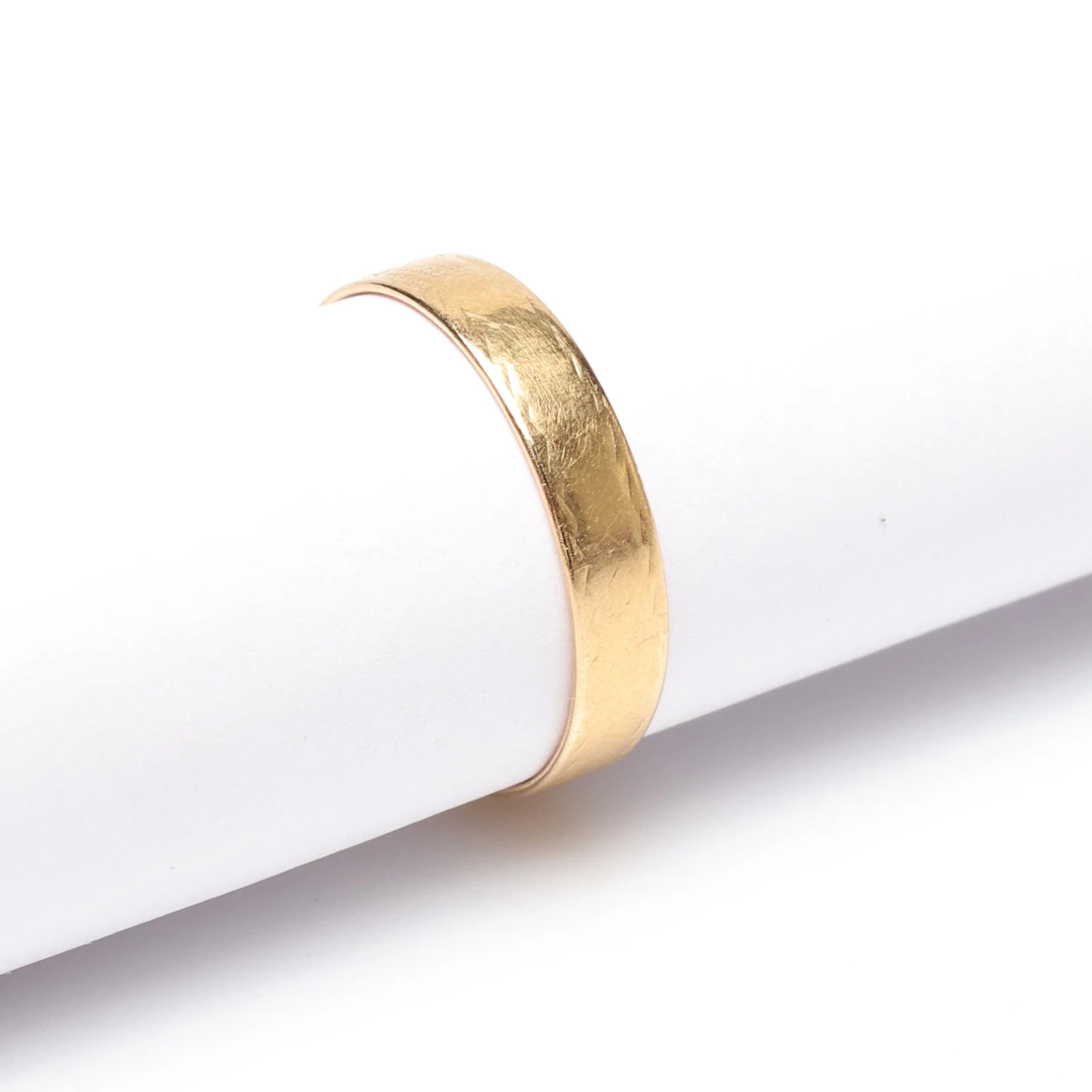RING, guld, 18k, ca 1,9 gram.