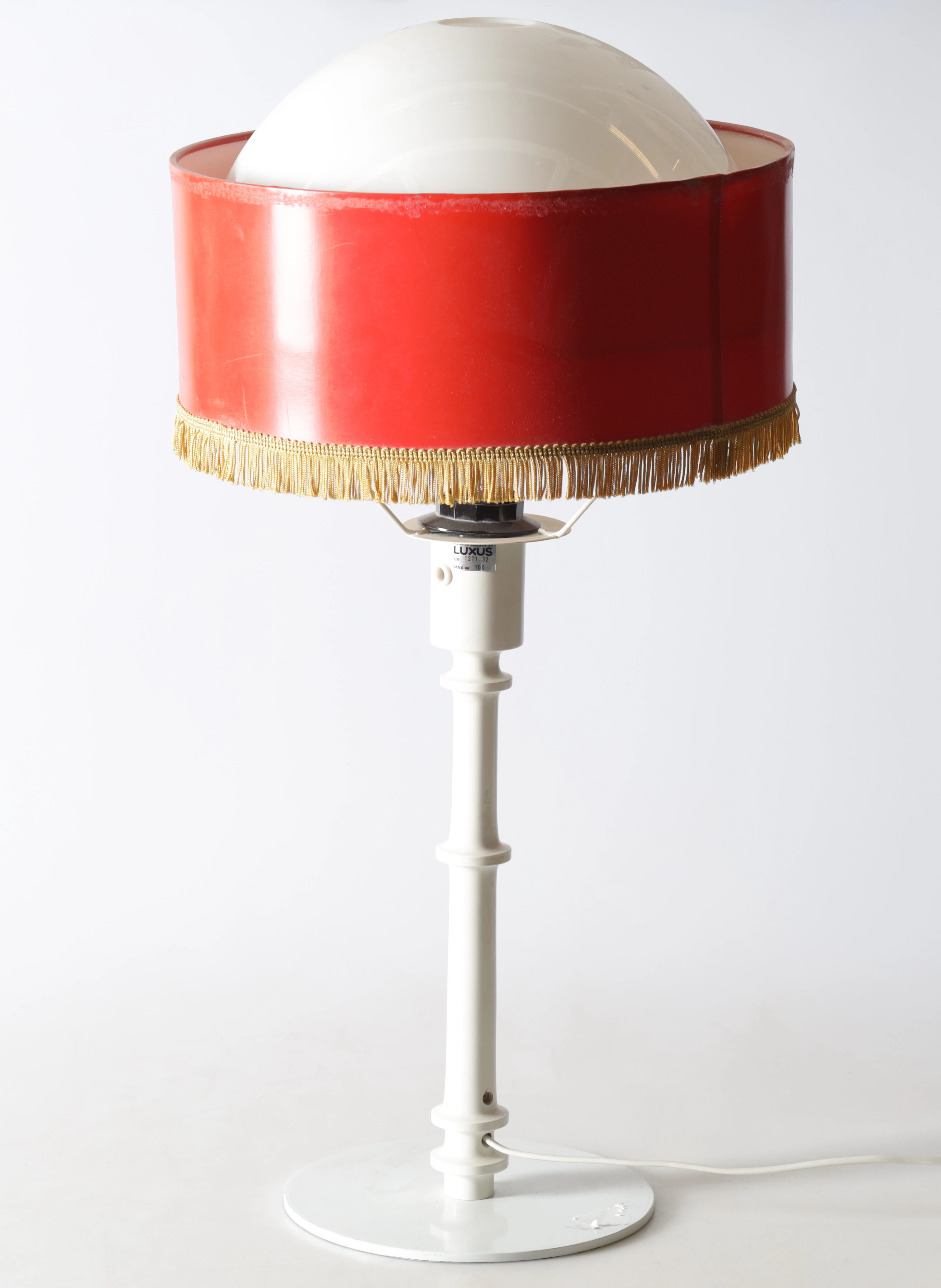 UNO KRISTIANSSON. bordslampa, nr 1221.32, Luxus, Vittsjö, Bjärnum.