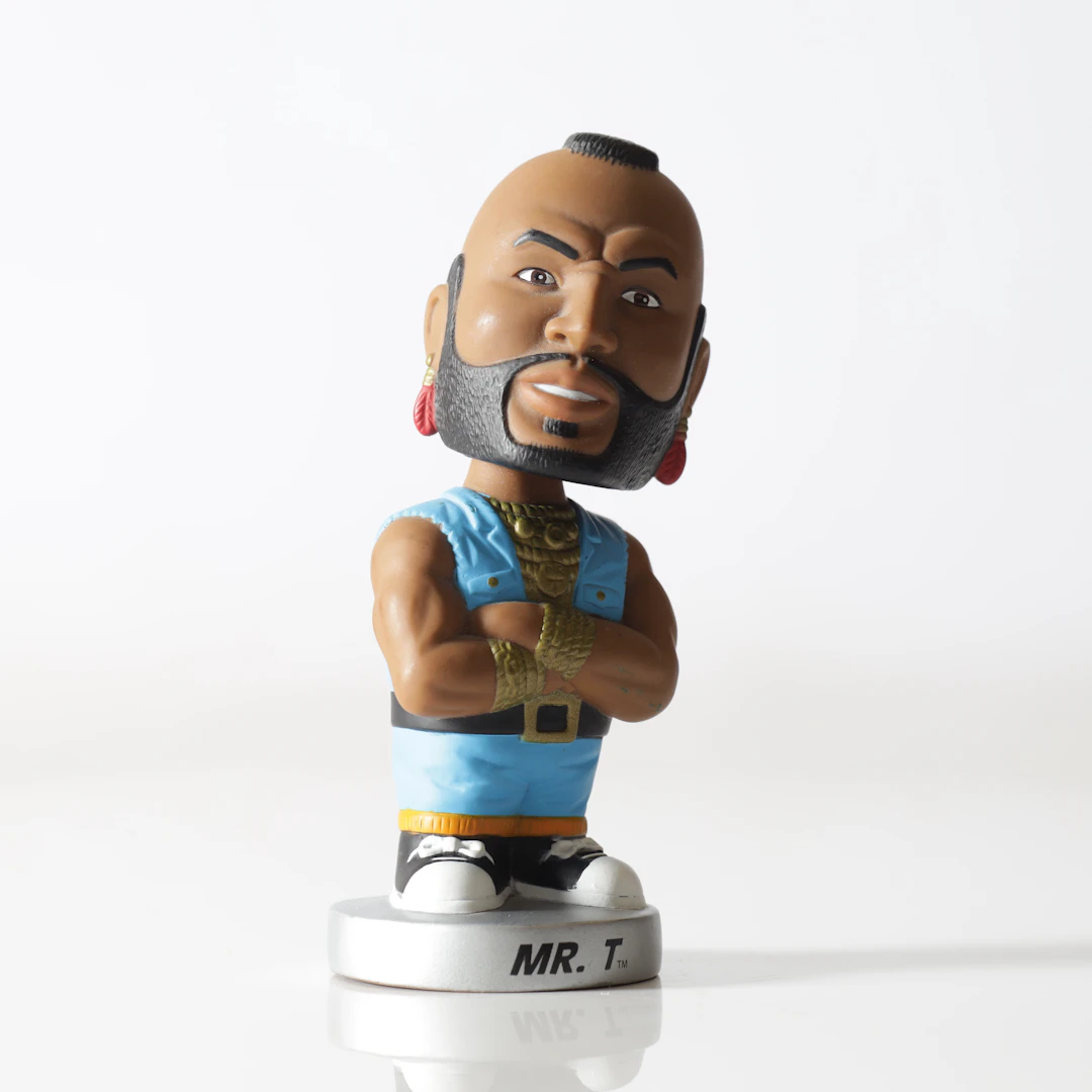 WACKY WOBBLER. "MR. T", Funko, 2001.