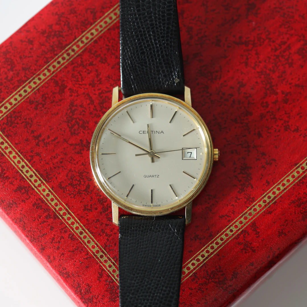 ARMBANDSUR, 14K guld, Certina, Quartz, 1980-tal.