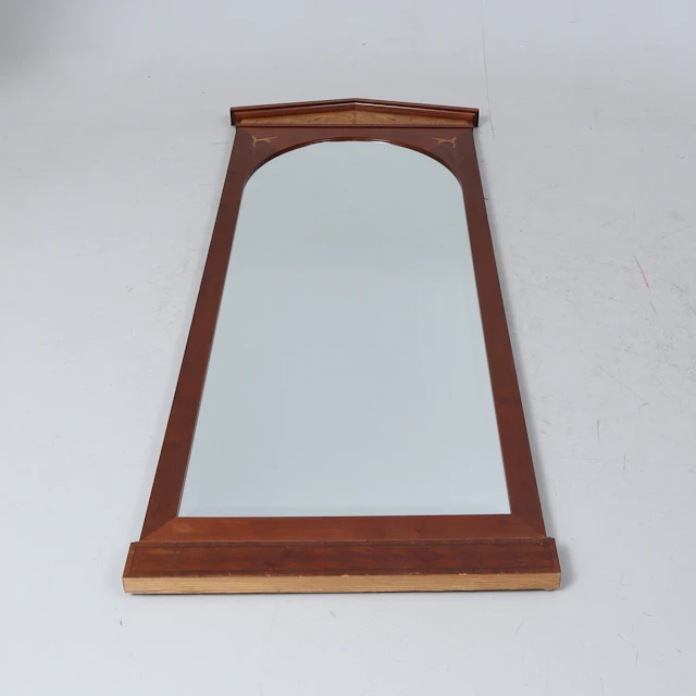 SPEGEL, med konsolbord, gustaviansk stil, med stenskiva, 1900-talets
