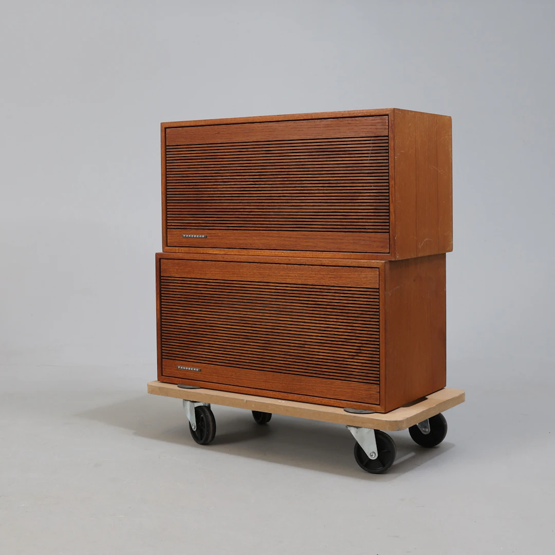 HÖGTALARE, 1 par, HI-FI System 112-7, Tandbergs Radiofabrikk A/S Oslo