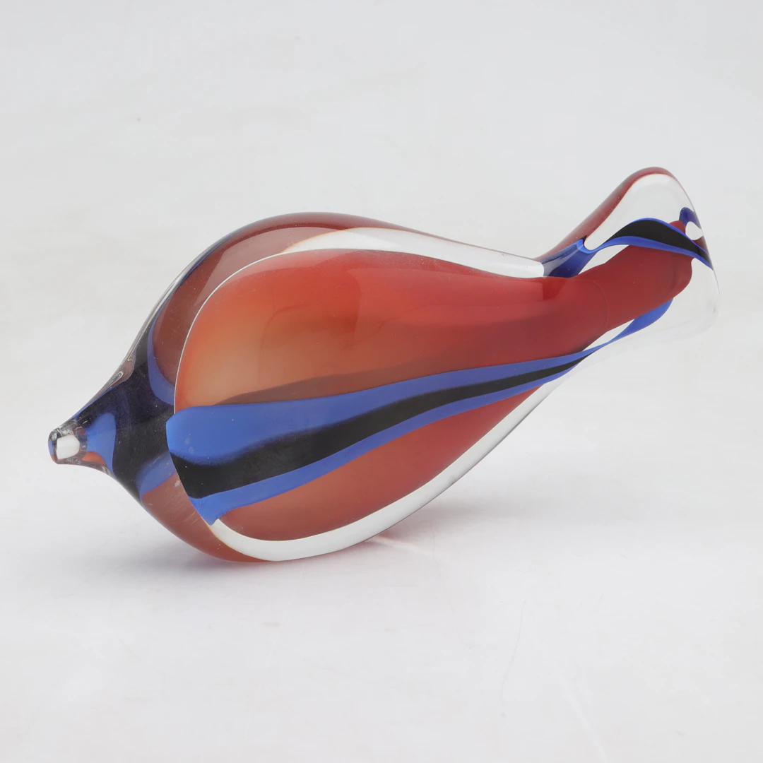 STUDIO ÅHUS. skulptur, glas, Sverige, signerad och daterad 1998.
