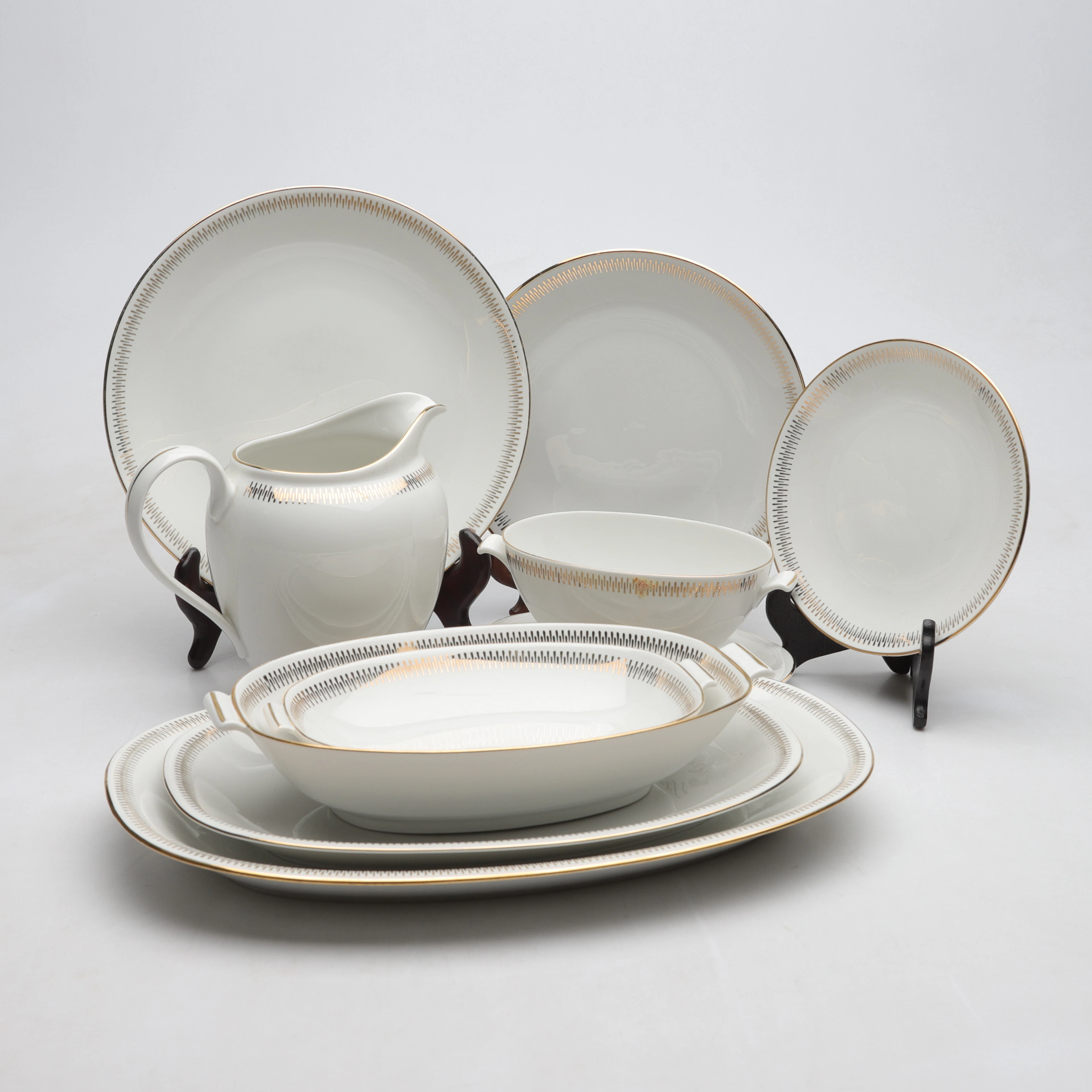 MATSERVIS, ca 24 cm, Porslin, Rörstrand, 1900-talets andra hälft.