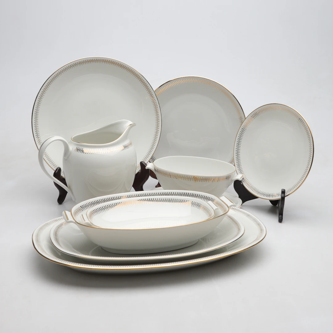 MATSERVIS, ca 24 cm, Porslin, Rörstrand, 1900-talets andra hälft.