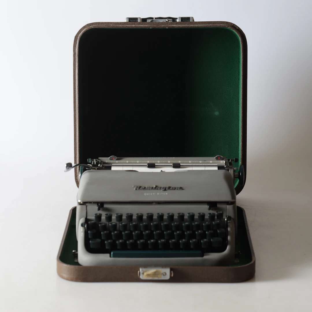 SKRIVMASKIN, Remington, Quiet Riter, 1900-tal.