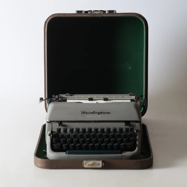 SKRIVMASKIN, Remington, Quiet Riter, 1900-tal.