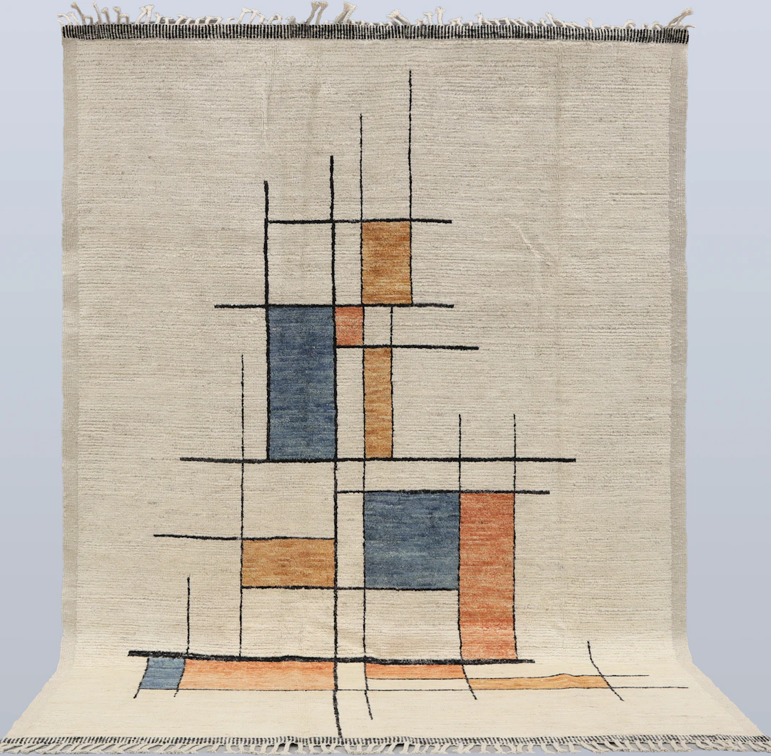 ORIENTMATTA. Marocko design, 298 x 197 cm.