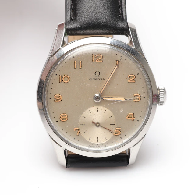 OMEGA, Seamaster, 35 mm, manuell, plexiglas, ca 1950.