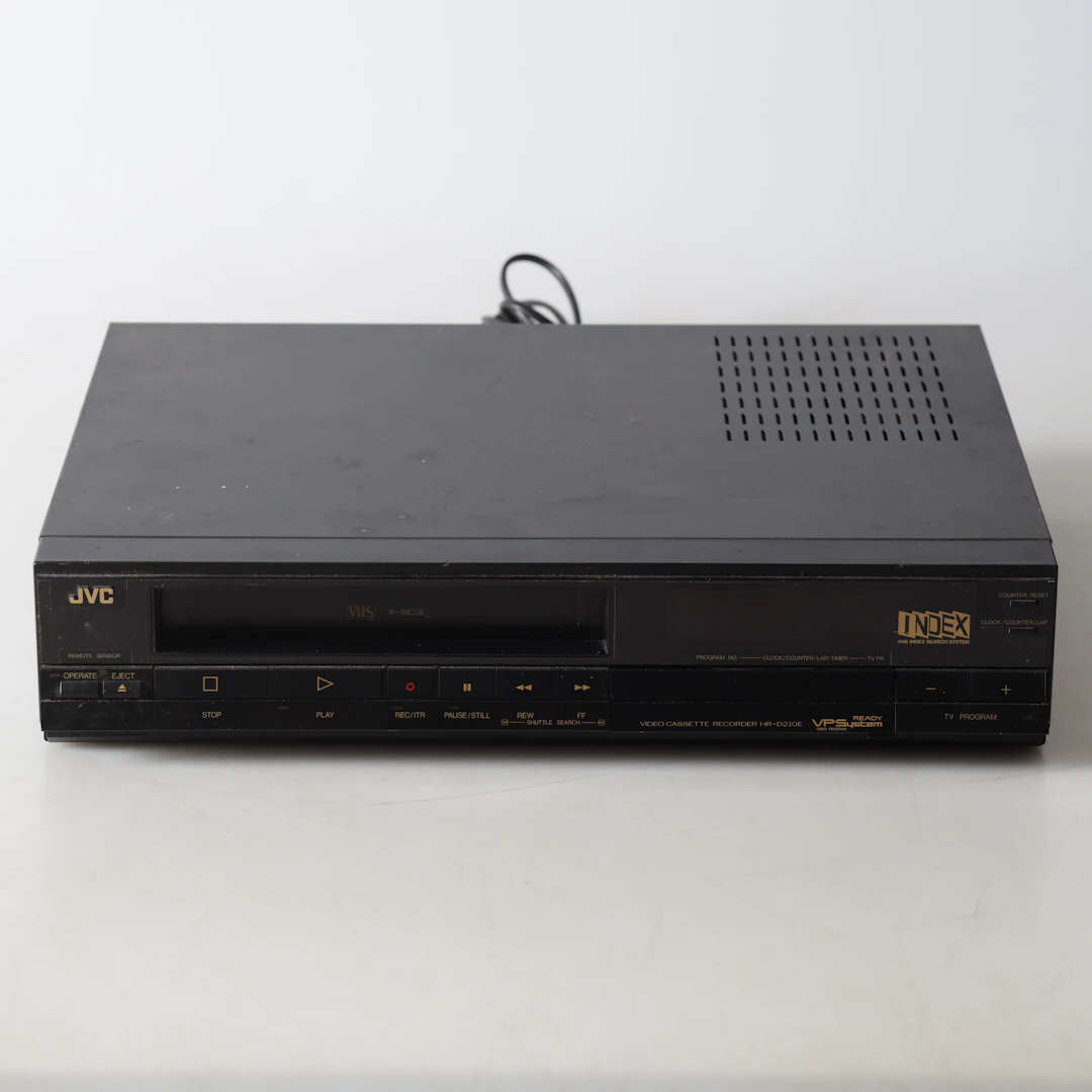 VHS-SPELARE, JVS, HR-D210E.