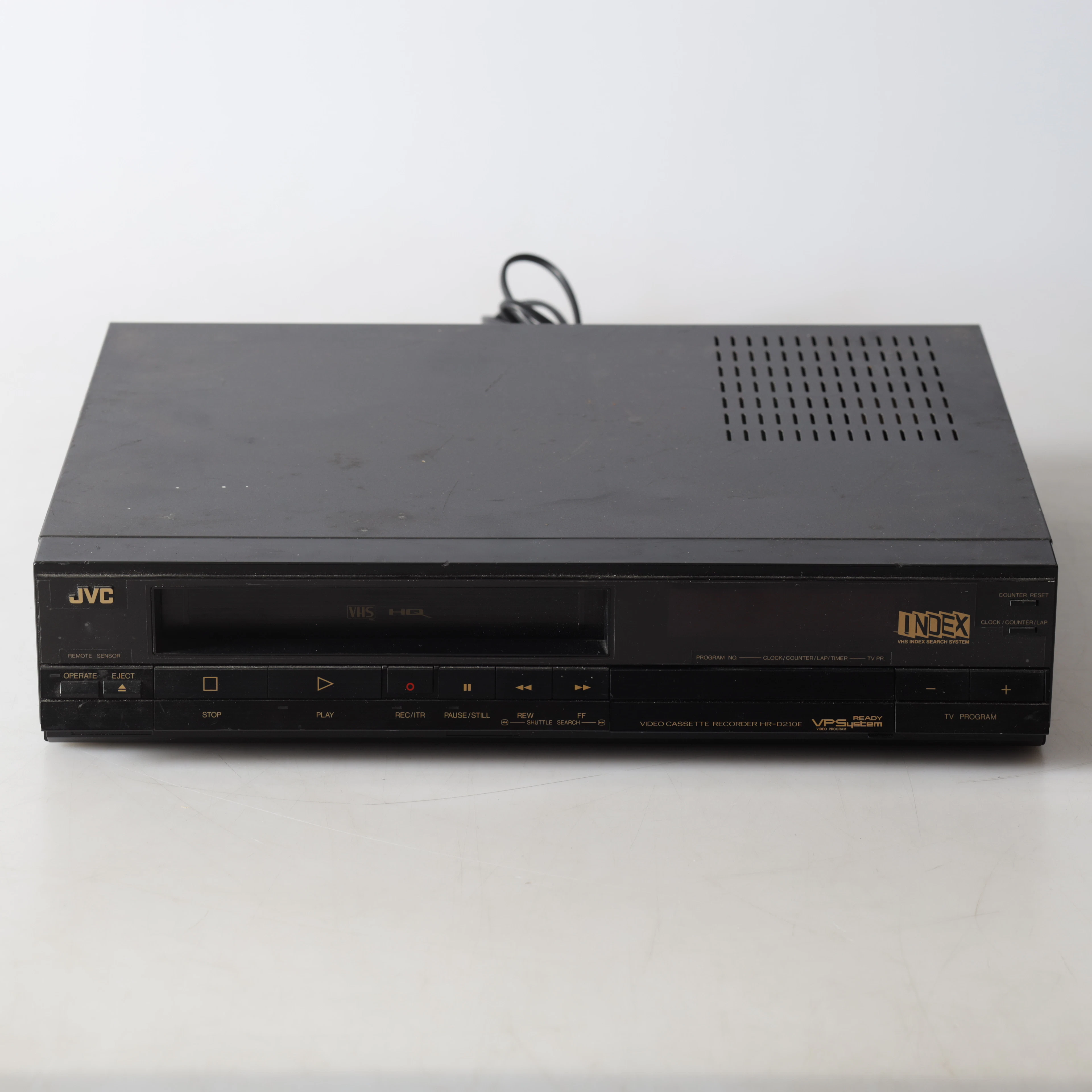 VHS-SPELARE, JVS, HR-D210E.