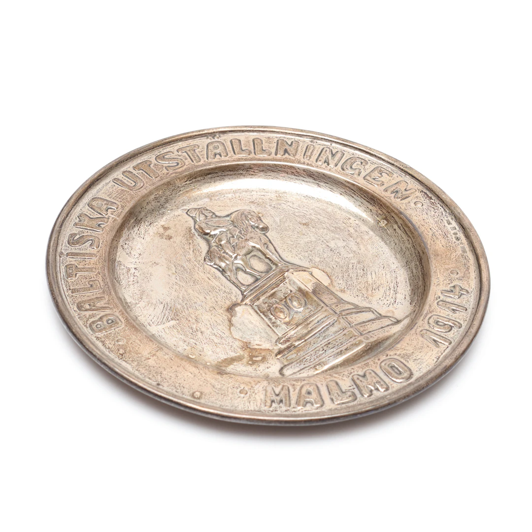 FAT, Silver, Baltiska Utställningen, Malmö, 1914. vikt ca 56 gram.