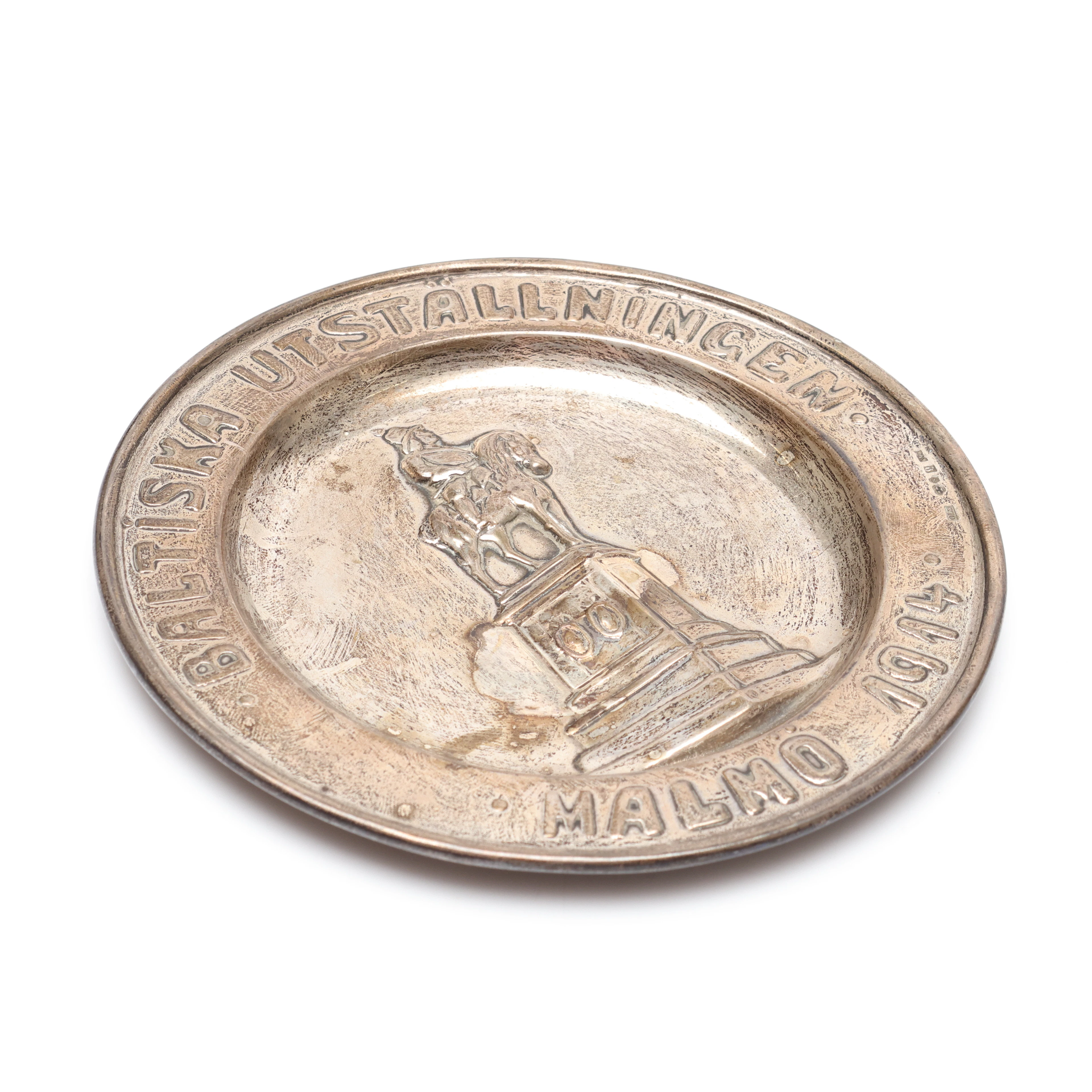 FAT, Silver, Baltiska Utställningen, Malmö, 1914. vikt ca 56 gram.