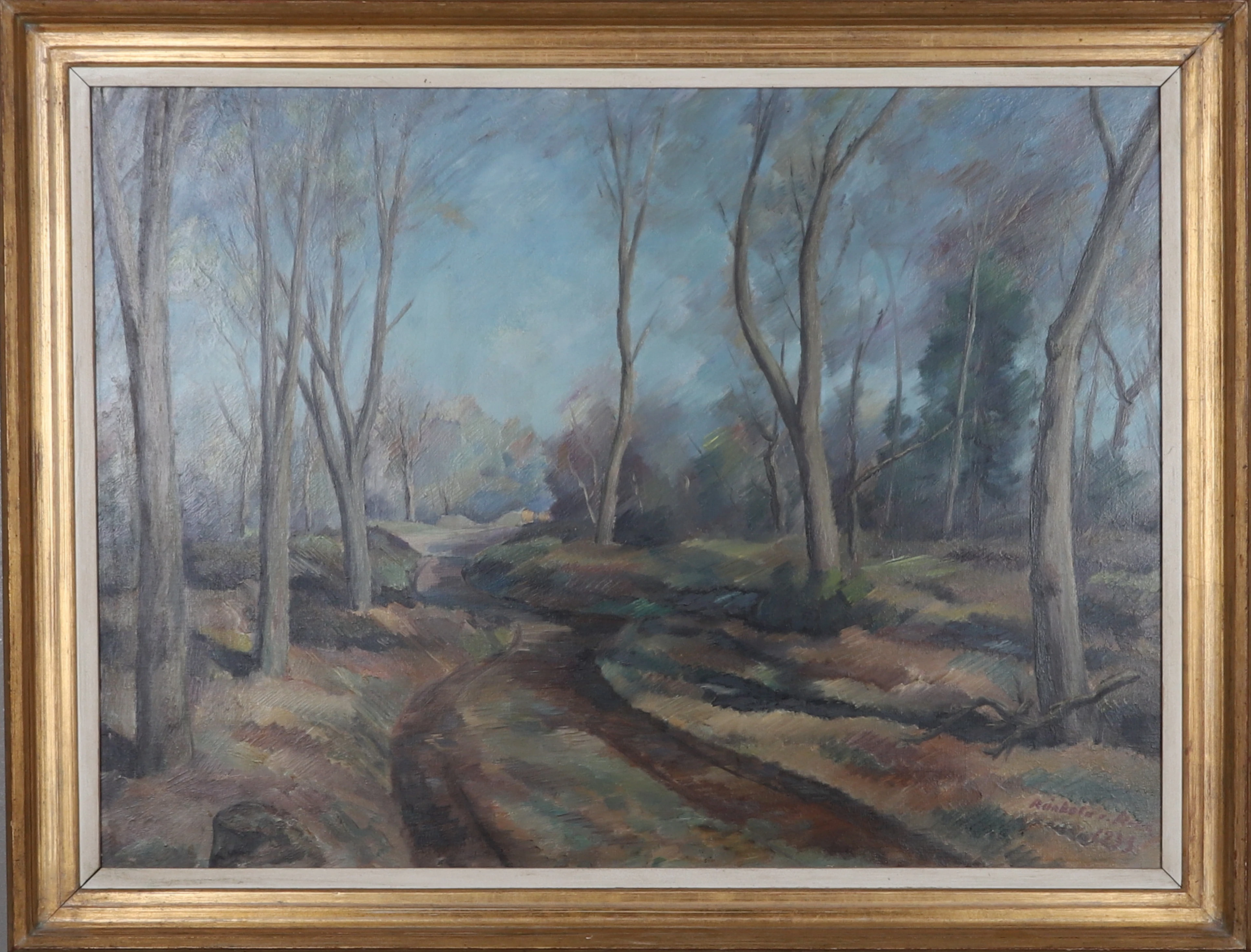 REINHOLD VON ROSEN. olja på duk, signerad och daterad 1933.